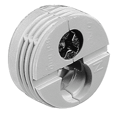 Obudowa złącza, tworzywo, wciskane, Biała