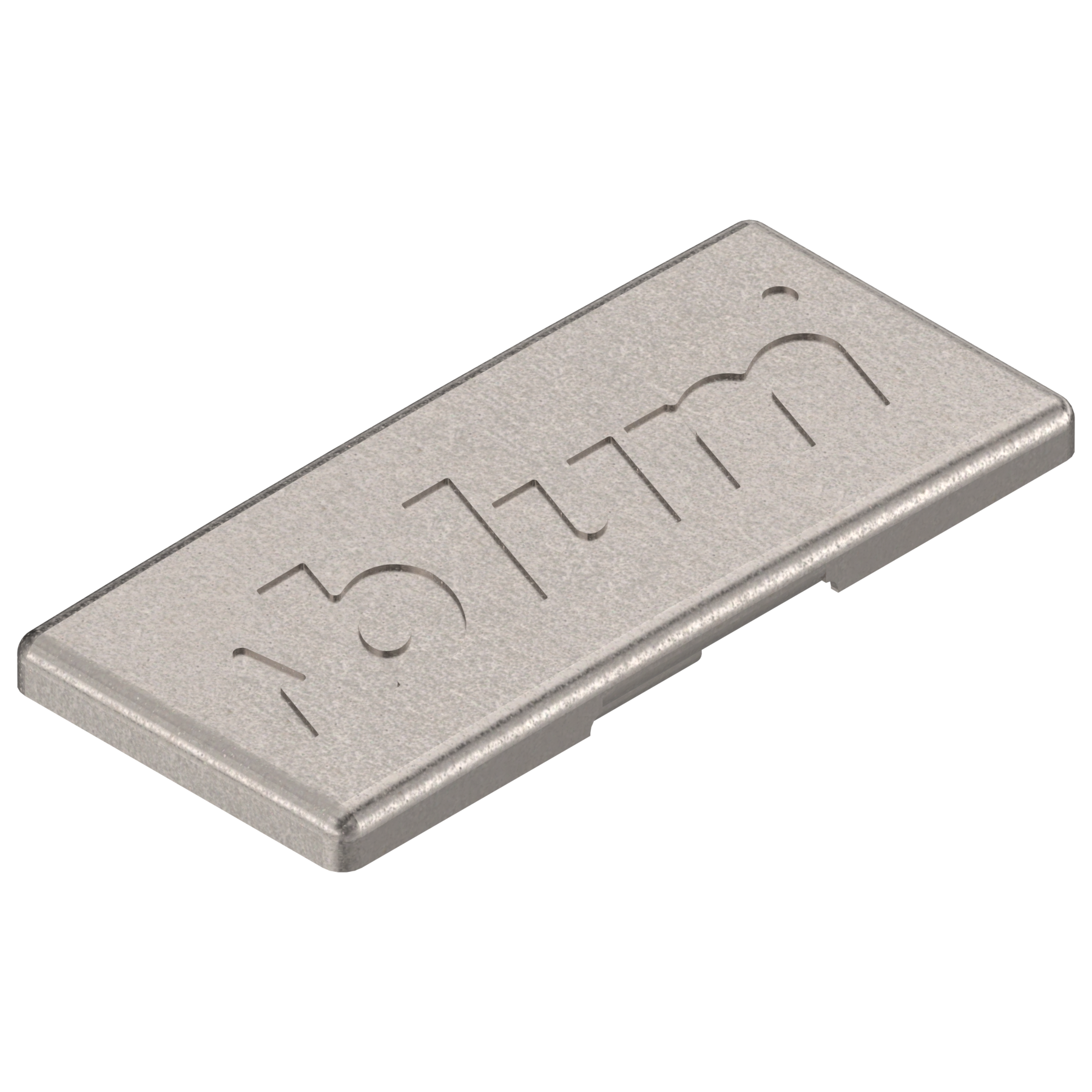 zaślepka zawiasu, Tłoczona (blum), niklowany