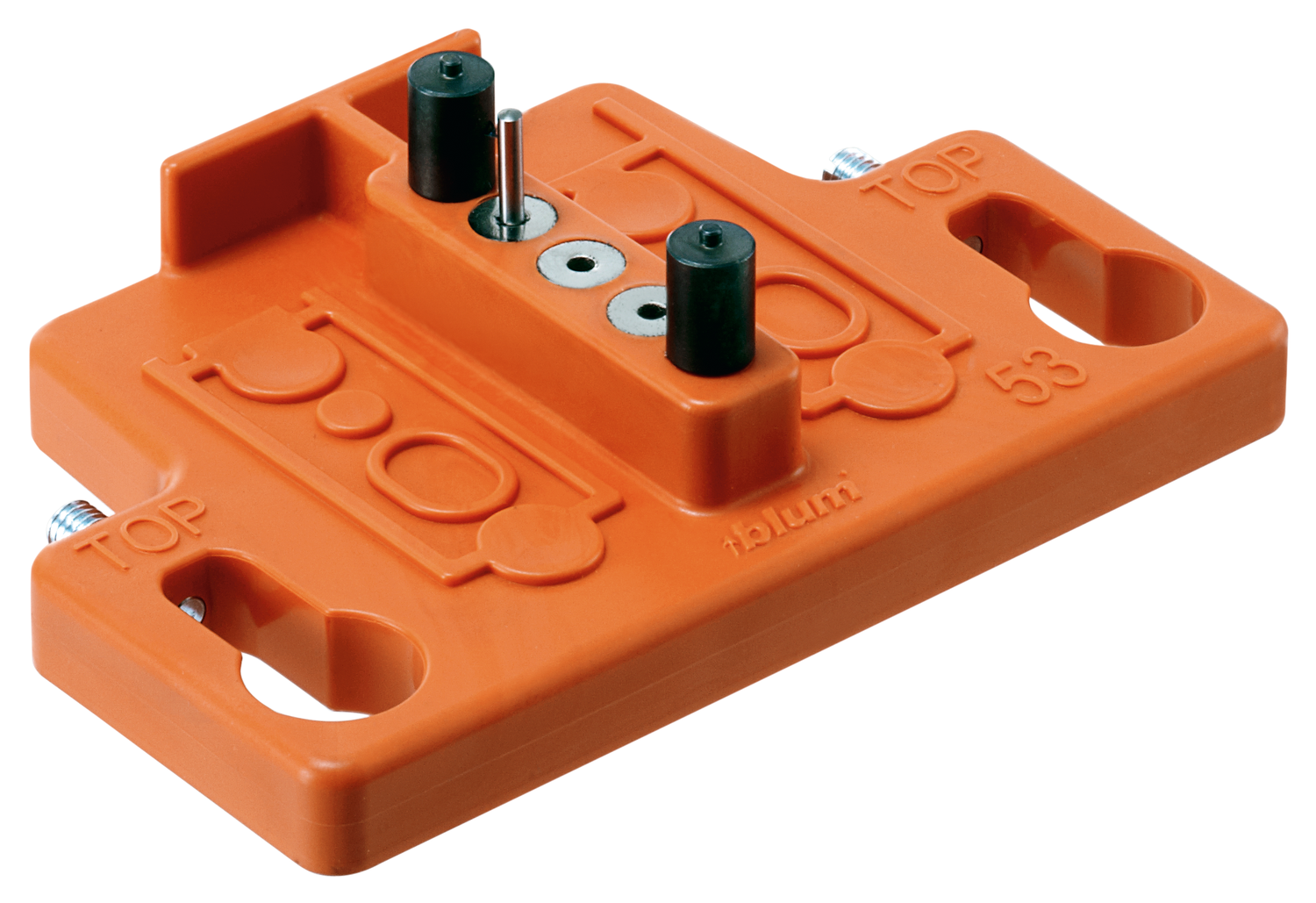 matryca do wciskania, do wszystkie maszyny do nawiercania i osadzania okuć do stalowy prowadnik prosty 177H3100/177H3130, pomarańczowe