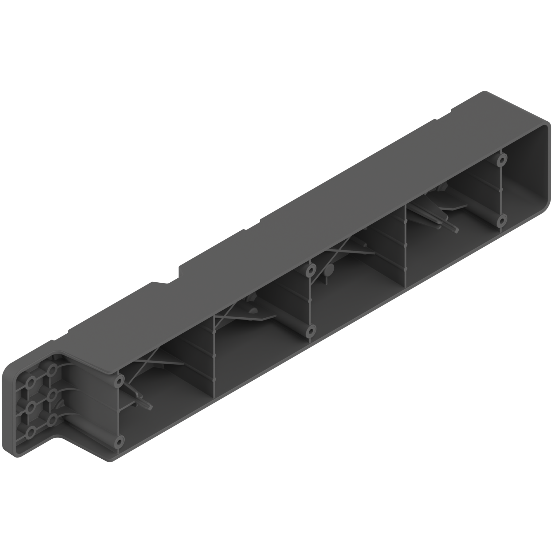 SPACE STEP Podkładka dystansowa, tworzywo, antracyt mat