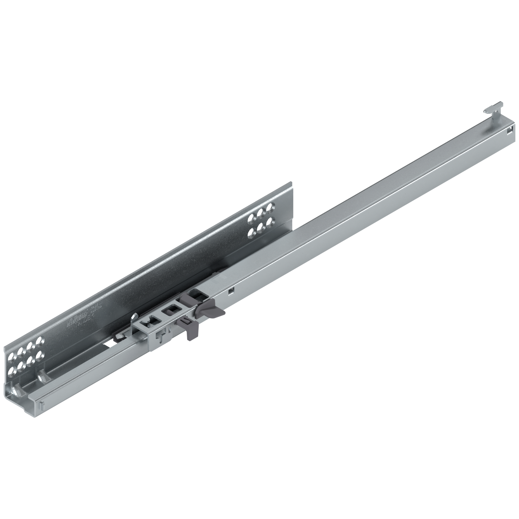 TANDEM BLUMOTION Częściowy wysuw, Prowadnica, 30 kg, dł.=460 mm, z bolcem mocującym, lewa, cynkowana