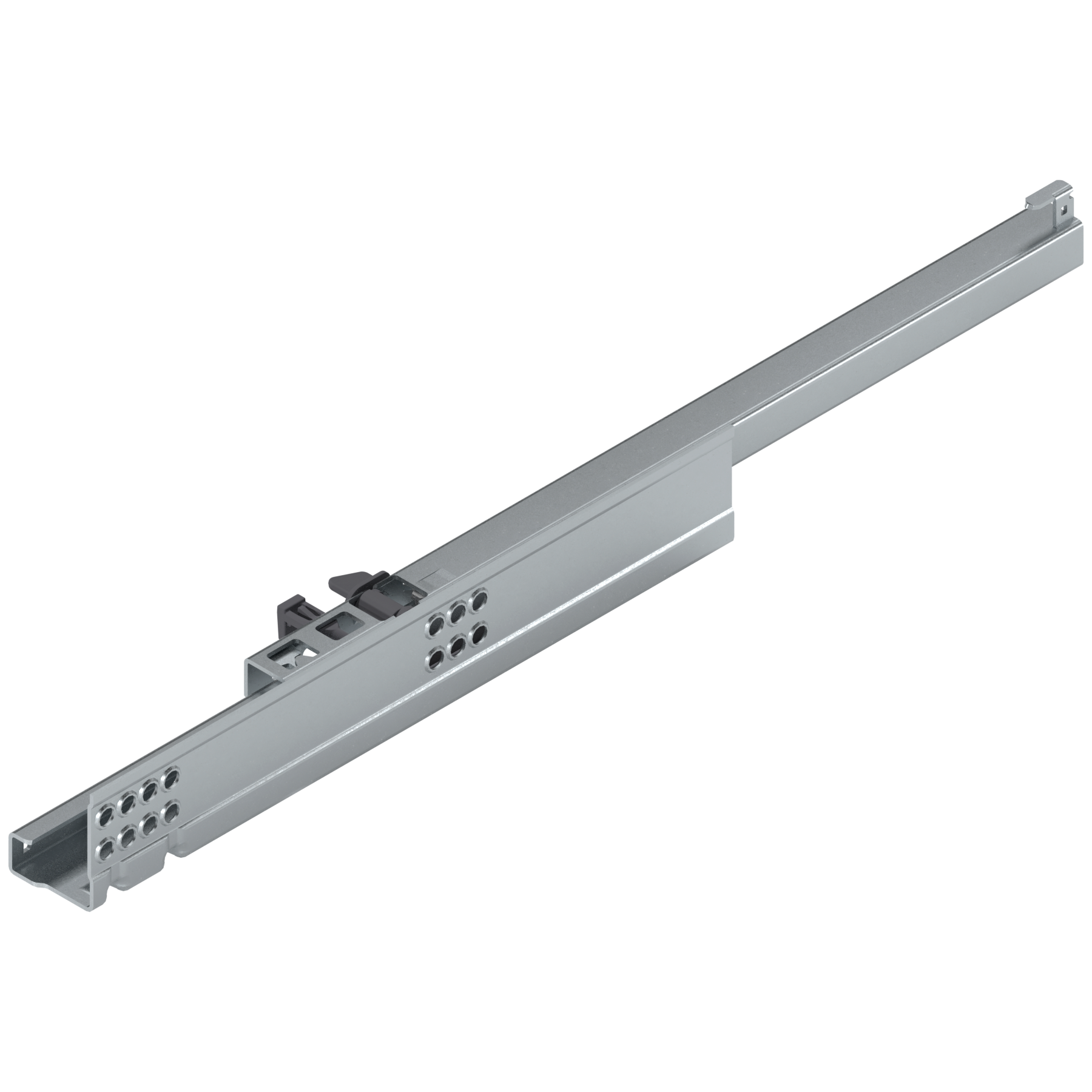 TANDEM BLUMOTION Częściowy wysuw, Prowadnica, 30 kg, dł.=435 mm, z bolcem mocującym, prawa, cynkowana