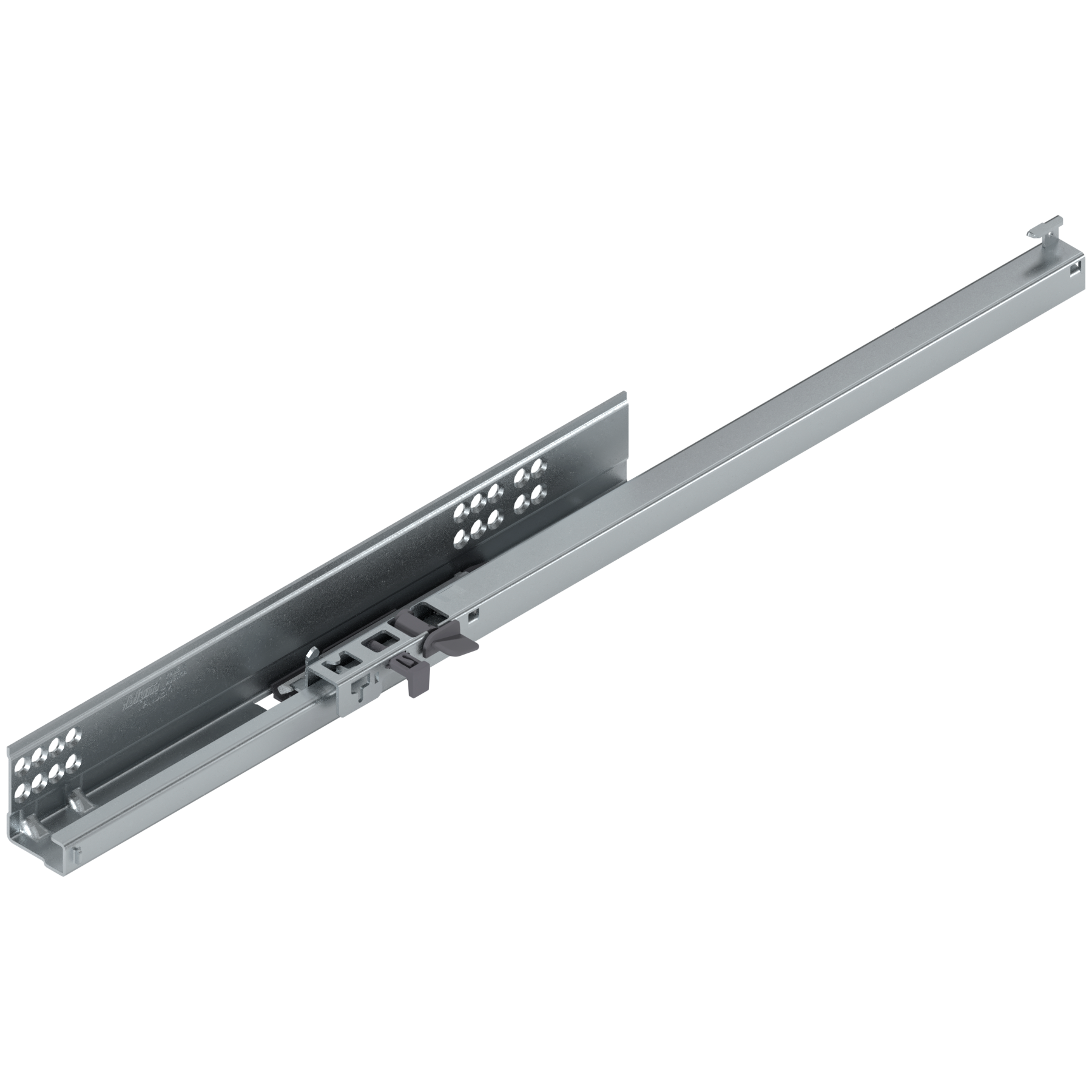 TANDEM BLUMOTION Częściowy wysuw, Prowadnica, 30 kg, dł.=535 mm, z bolcem mocującym, lewa, cynkowana