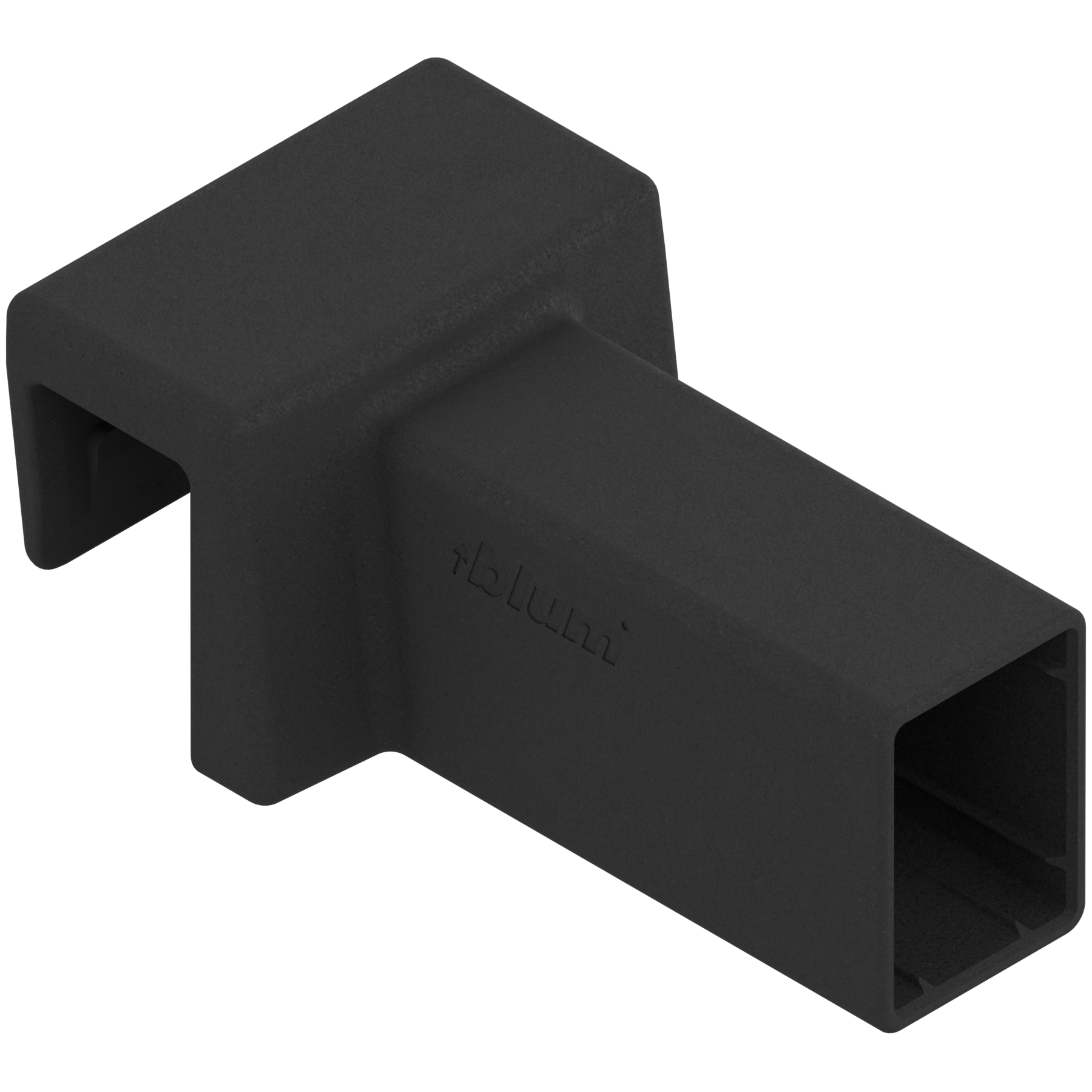 AMBIA-LINE uchwyt relingu poprzecznego, do LEGRABOX free, czarny mat