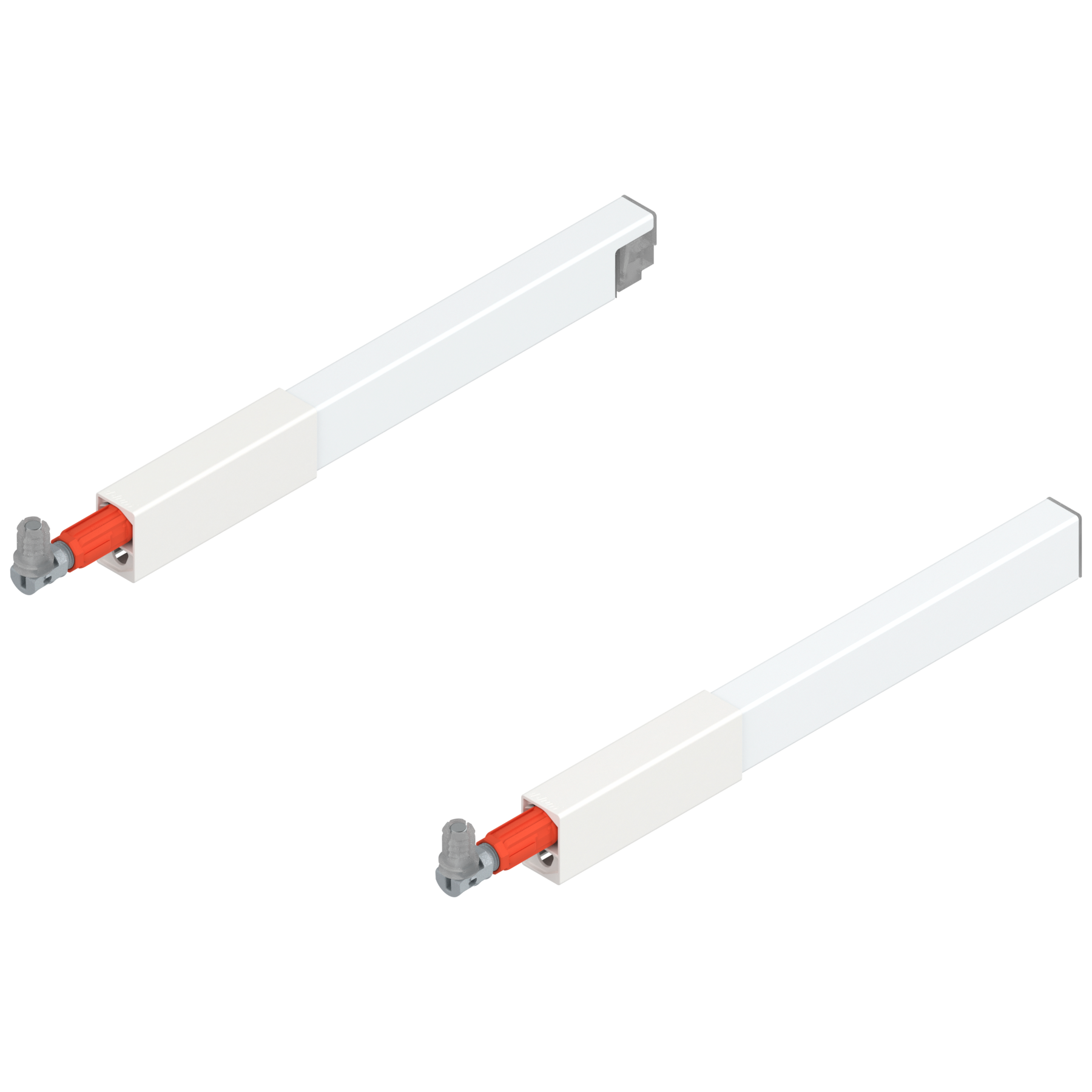 Reling podłużny TANDEMBOX  (górny), do szuflady z wysokim frontem, dł.=270 mm, lewy/prawy, do TANDEMBOX antaro, do , biała