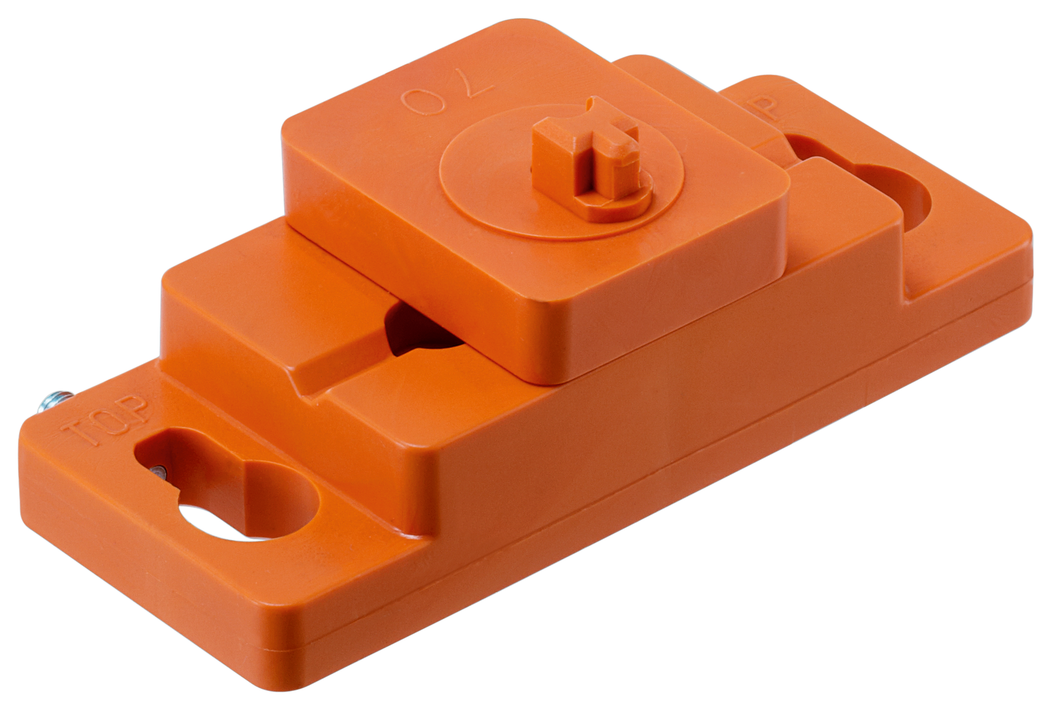 matryca do wciskania, do wszystkie maszyny do nawiercania i osadzania okuć do Złącze 40.0200N/40.0110N, pomarańczowe