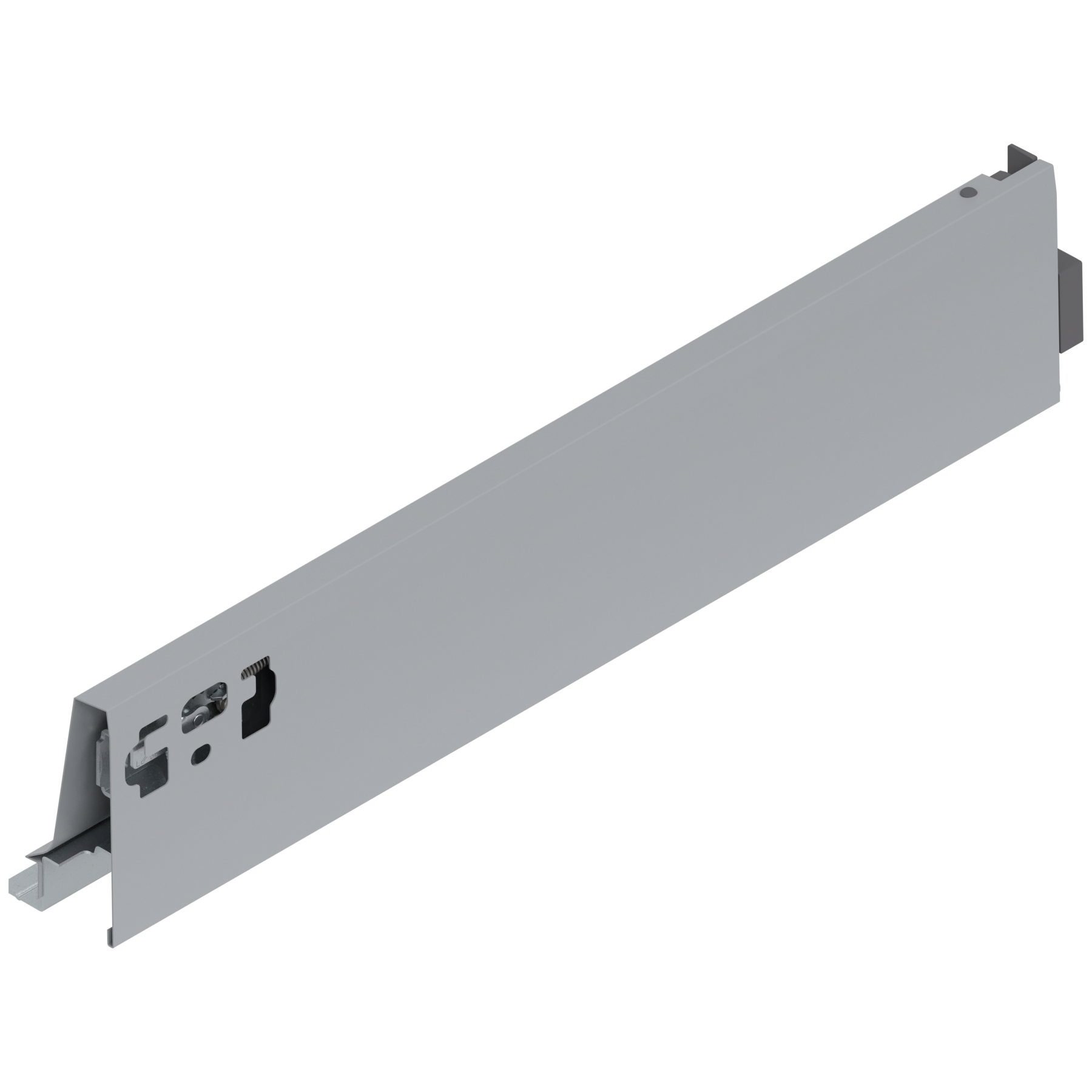 Bok szuflady TANDEMBOX, wysokość M (83 mm), dł.=400 mm, prawy, do TANDEMBOX intivo/antaro , R9006 szara