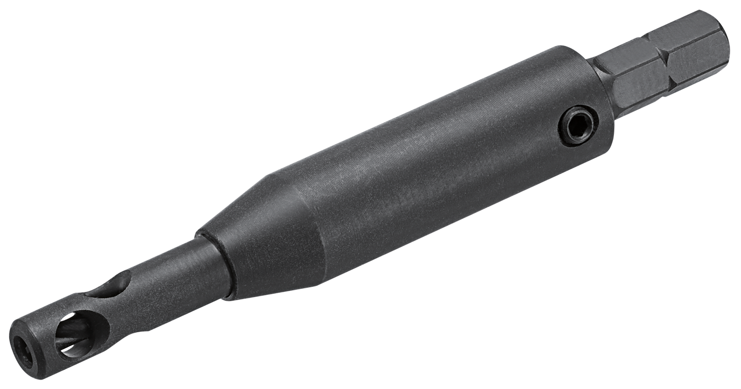 Wiertło samocentrujące, Ø 2.7 mm, prawe, L=82.7 mm, czarny