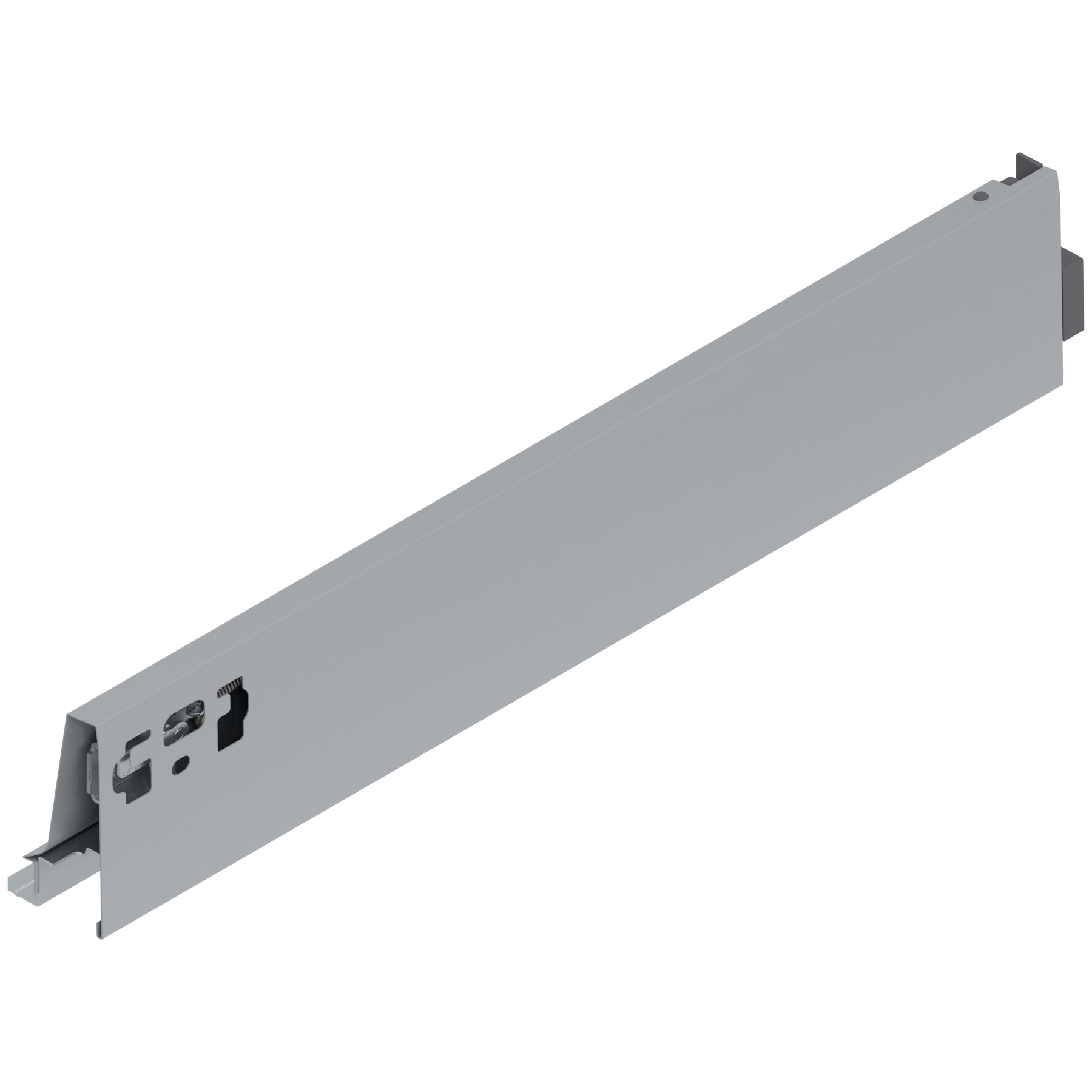 Bok szuflady TANDEMBOX, wysokość M (83 mm), dł.=450 mm, prawy, do TANDEMBOX intivo/antaro , R9006 szara