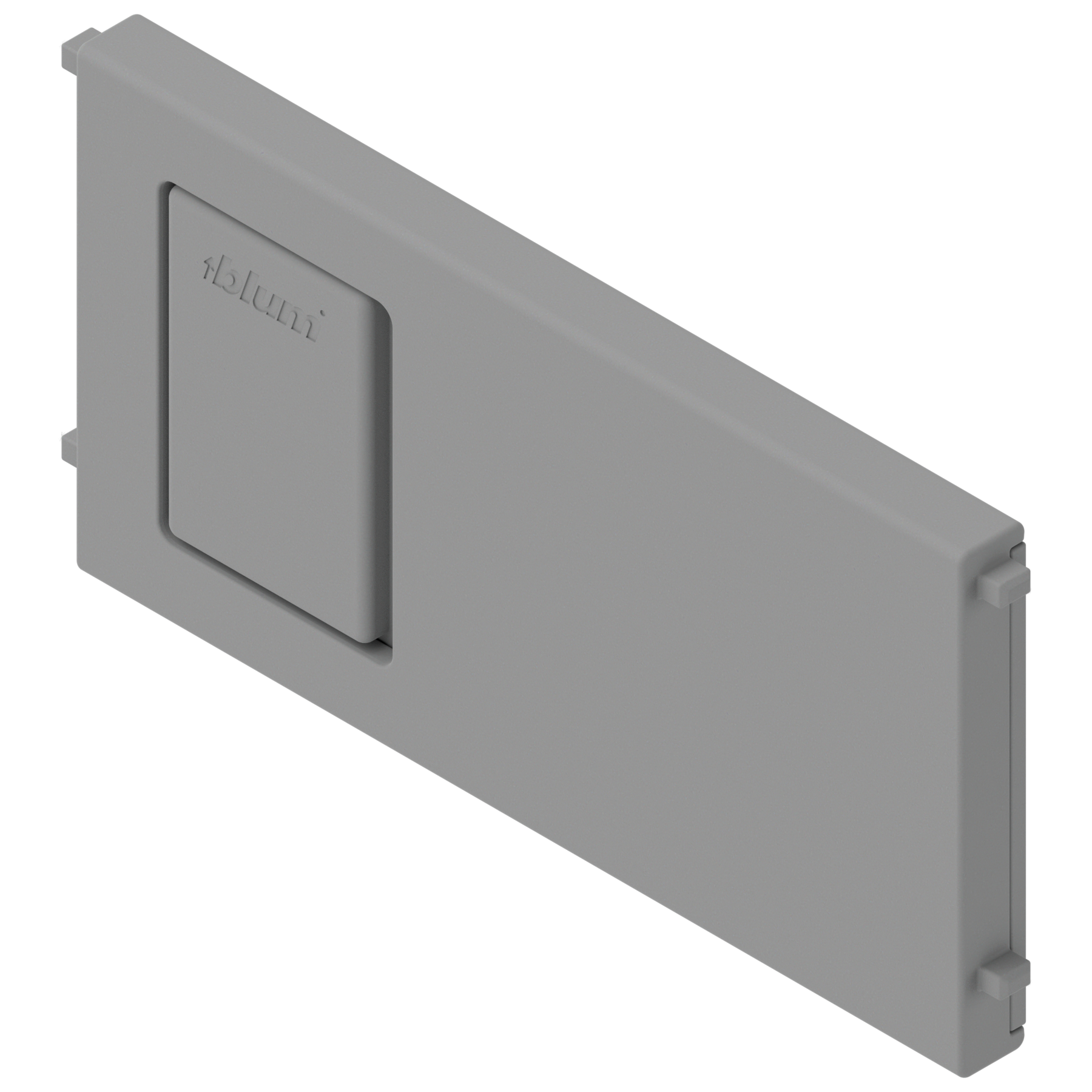 AMBIA-LINE listwa poprzeczna, do LEGRABOX/MERIVOBOX do szuflady z wysokim frontem (ZC7SXXXRS1), tworzywo, szary indium mat