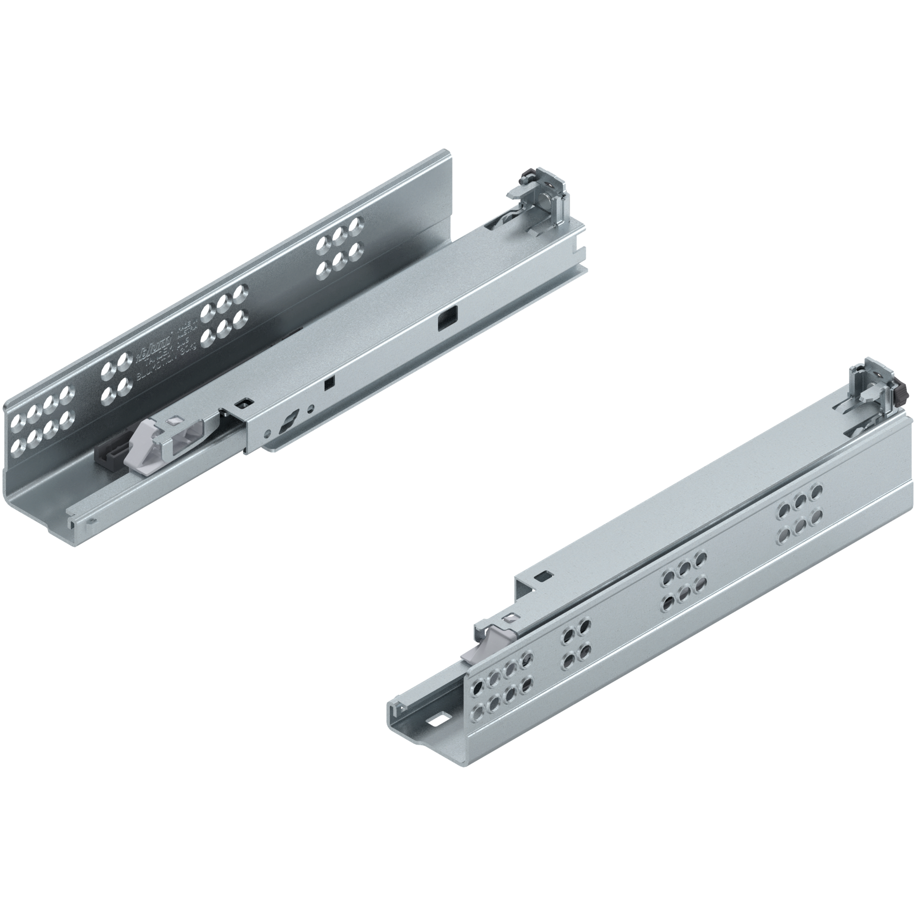TANDEM BLUMOTION Pełny wysuw, Prowadnica, 30 kg, dł.=270 mm, wymaga sprzęgła, lewa/prawa, cynkowana