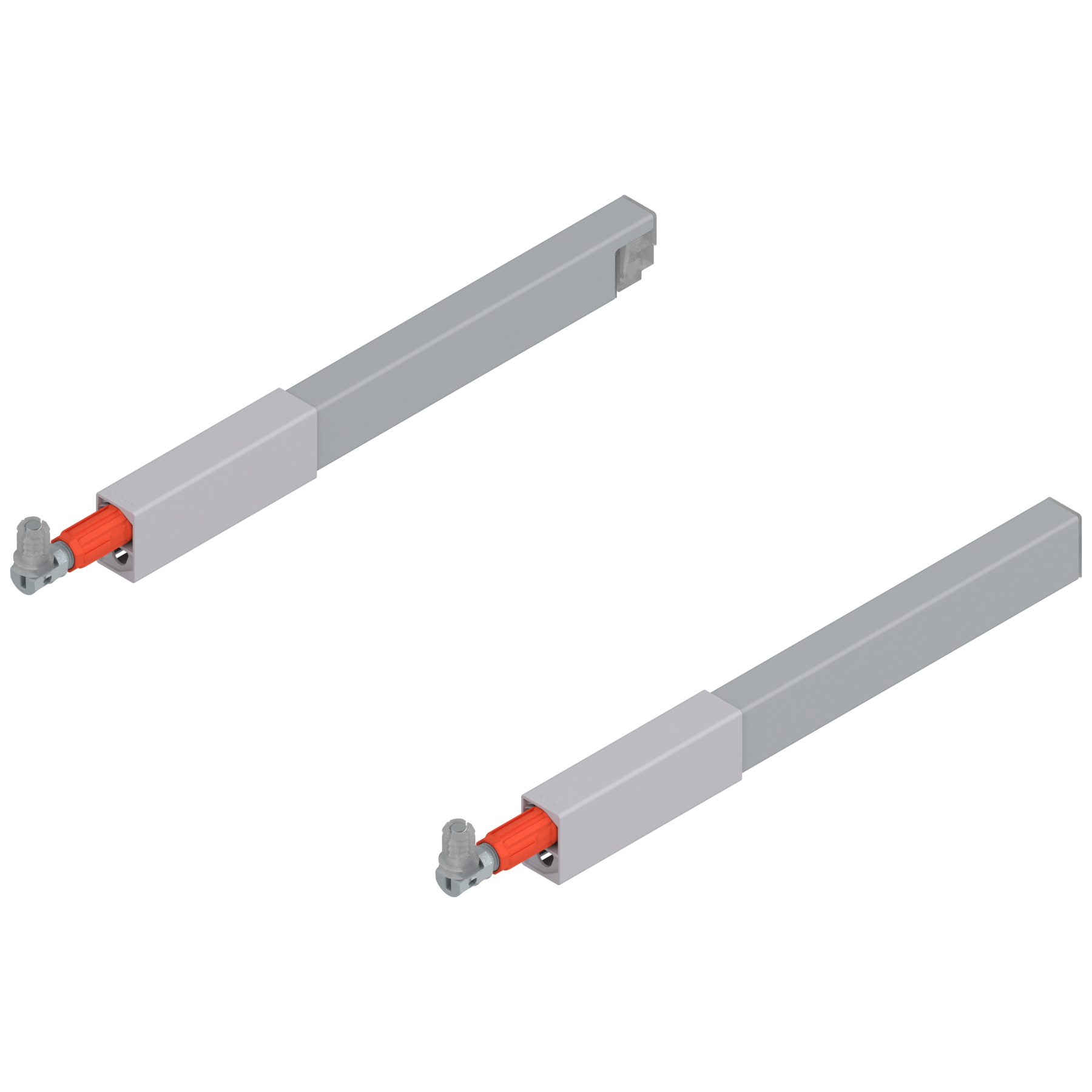 Reling podłużny TANDEMBOX  (górny), do szuflady z wysokim frontem, dł.=270 mm, lewy/prawy, do TANDEMBOX antaro, do , R9006 szara