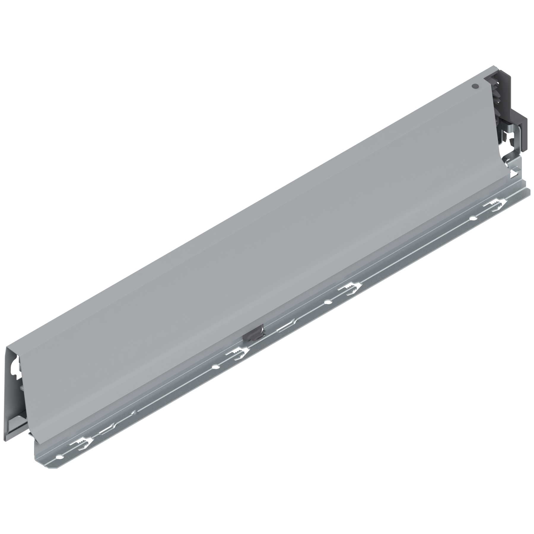 Bok szuflady TANDEMBOX, wysokość M (83 mm), dł.=500 mm, lewy, do TANDEMBOX intivo/antaro , R9006 szara