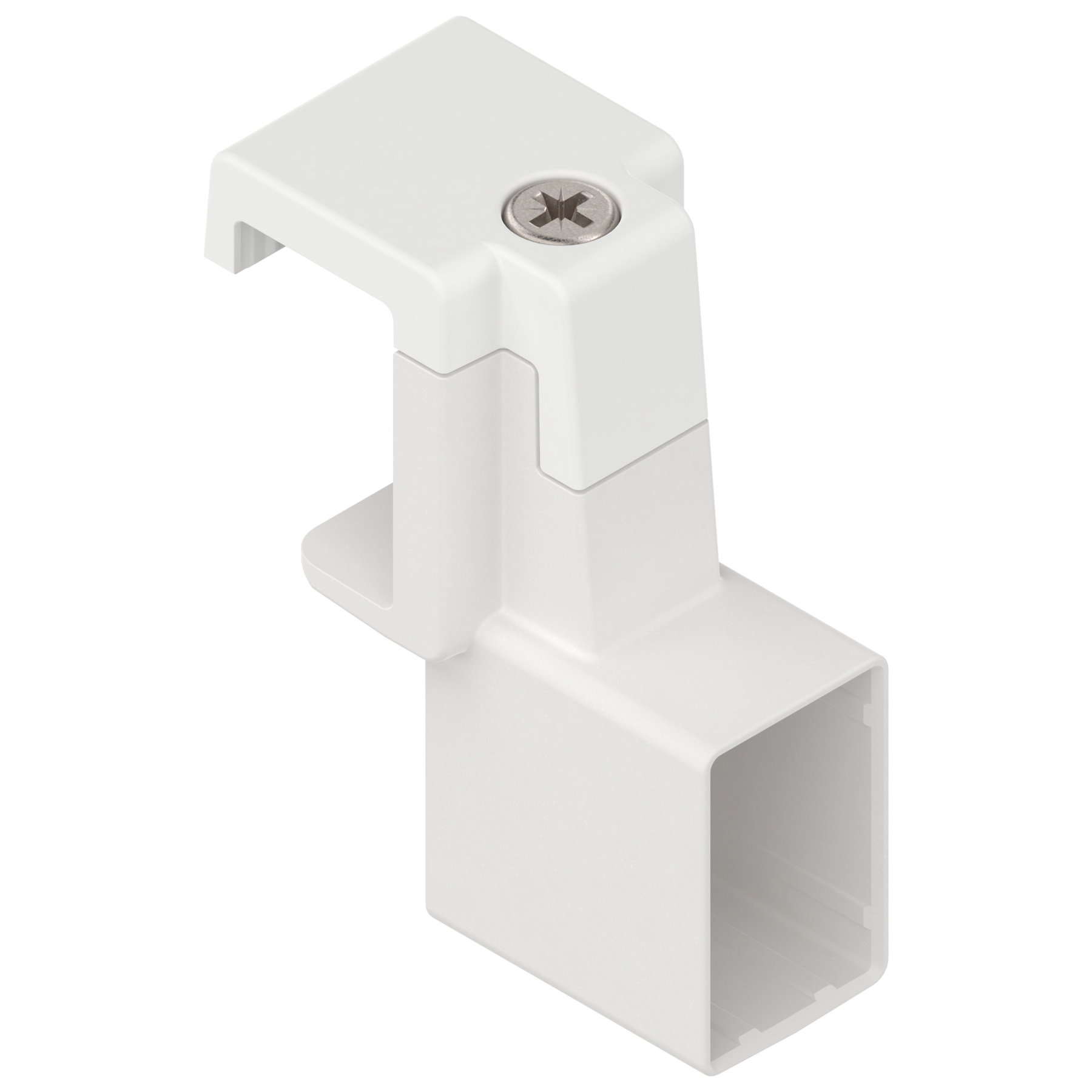 ORGA-LINE Uchwyt relingu poprzecznego, do TANDEMBOX antaro, biała