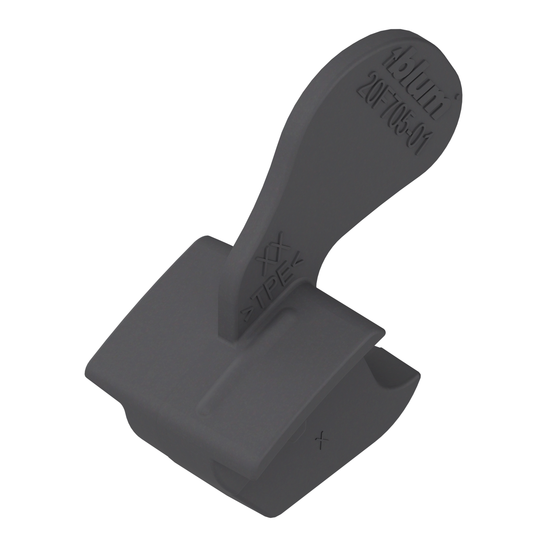 104° ogranicznik kąta otwierania do AVENTOS HF, ciemnoszara