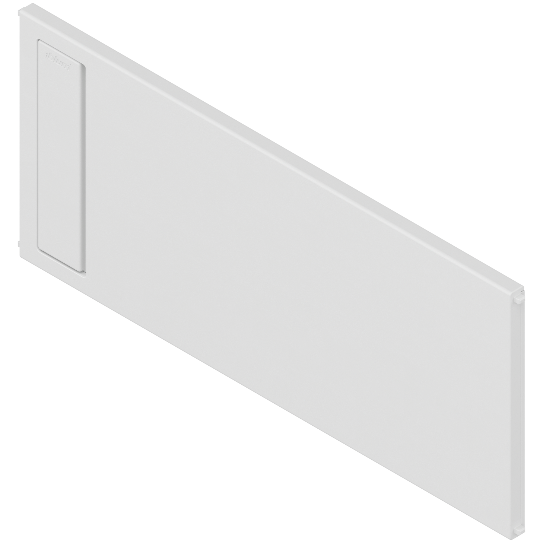 AMBIA-LINE listwa poprzeczna, do LEGRABOX/MERIVOBOX do szuflady z wysokim frontem (ZC7F300RSU), tworzywo, jedwabiście biały mat