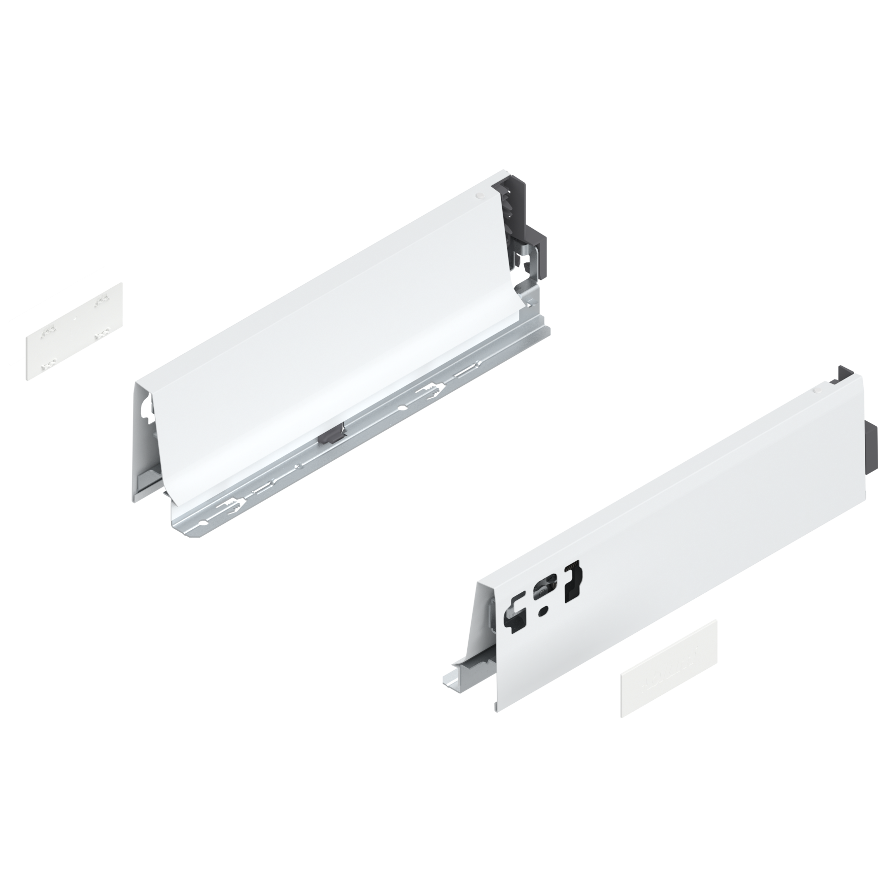 Bok szuflady TANDEMBOX, wysokość M (83 mm), dł.=300 mm, lewy/prawy, do TANDEMBOX intivo/antaro , biała