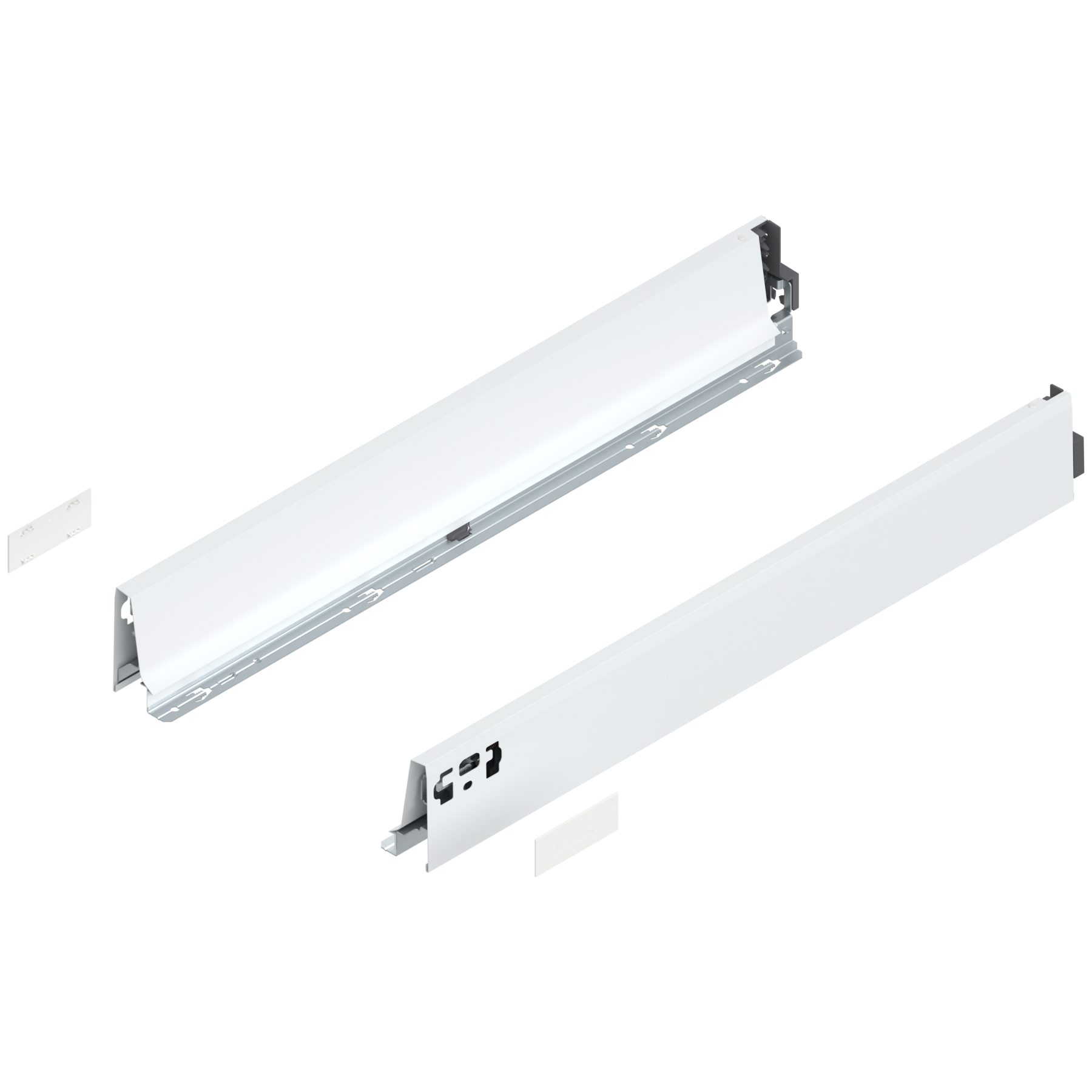 Bok szuflady TANDEMBOX, wysokość M (83 mm), dł.=600 mm, lewy/prawy, do TANDEMBOX intivo/antaro , biała