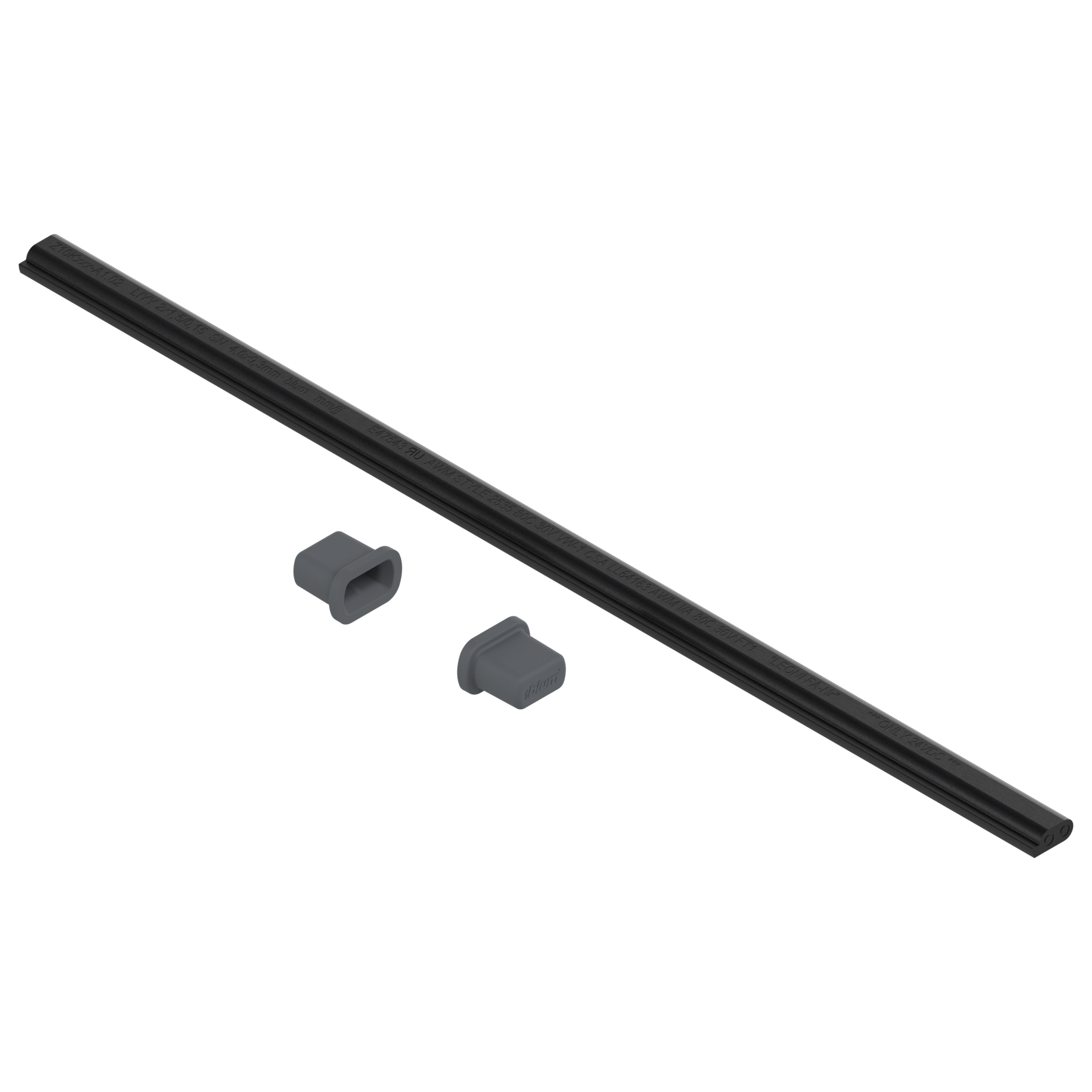 Przewód zasilający SERVO-DRIVE, 8 m, czarny