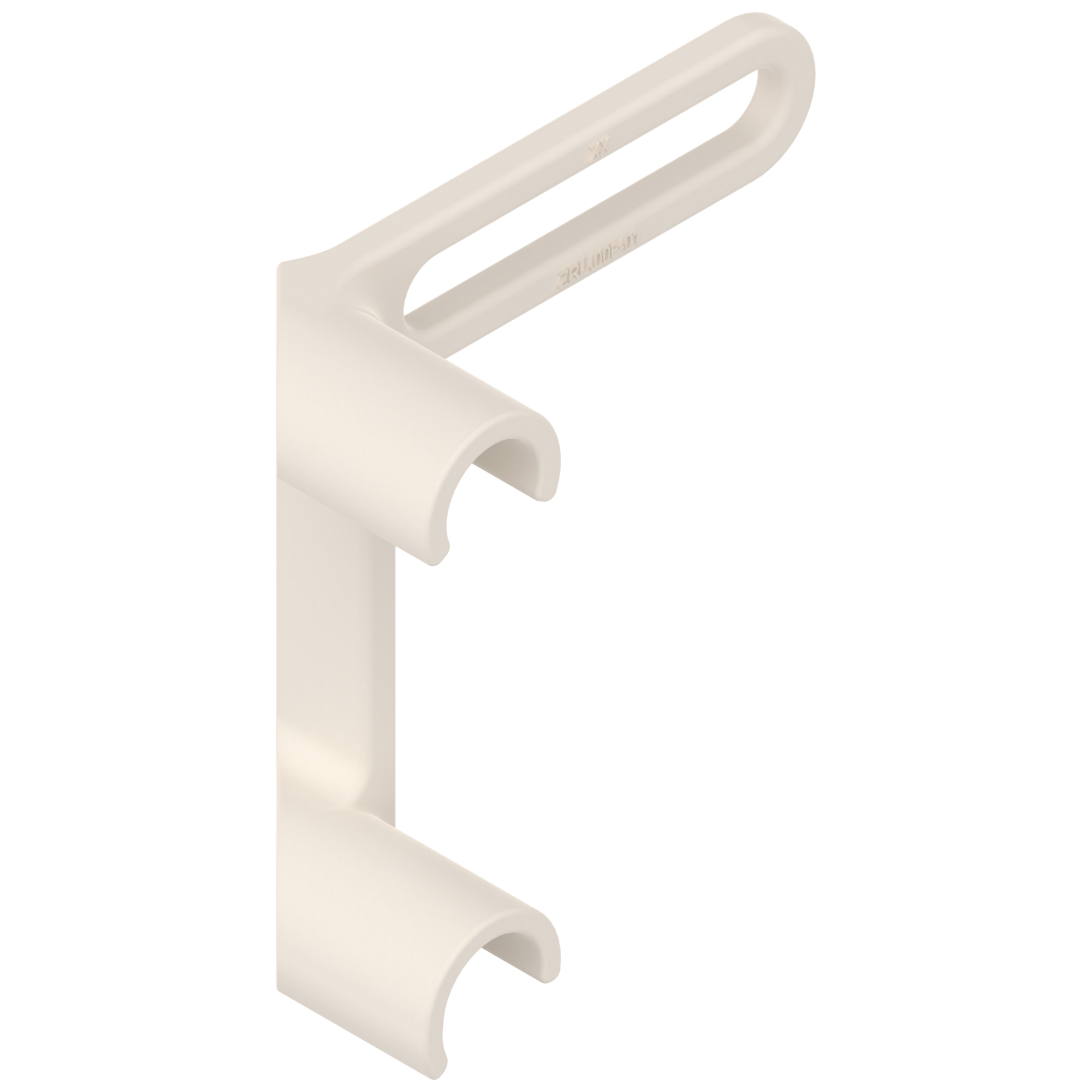 ORGA-LINE Listwy podłużne do relingu poprzecznego, R9001 kremowo-biała