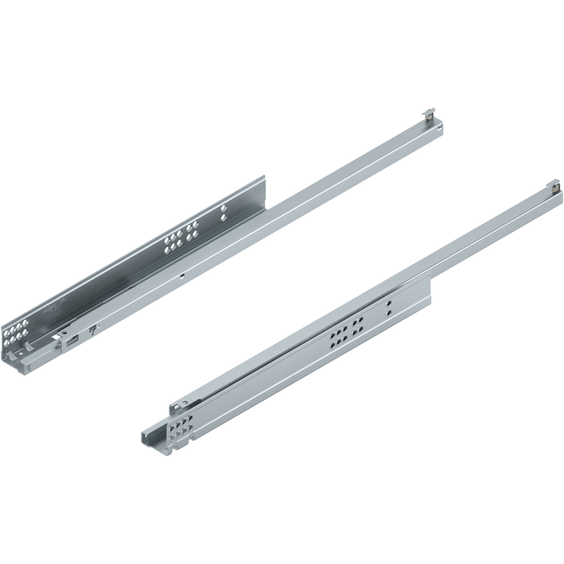 TANDEM BLUMOTION Częściowy wysuw, Prowadnica, 30 kg, dł.=600 mm, do Grubość płyty 17-19 mm, wymaga sprzęgła, lewa/prawa, cynkowana