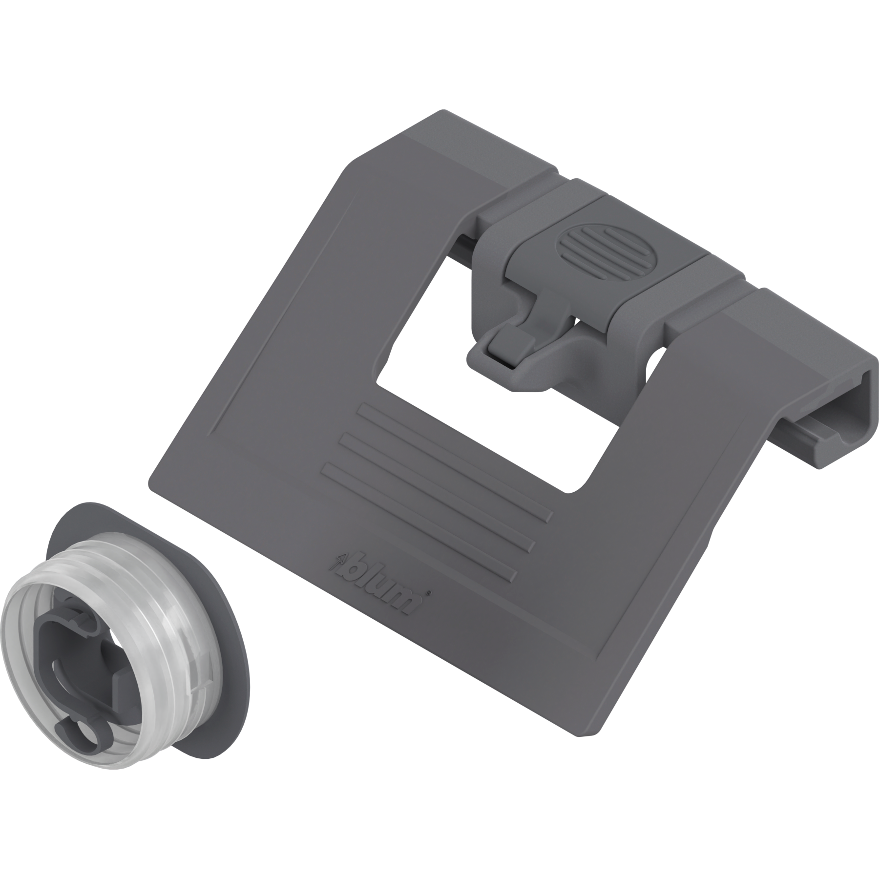 uchwyt do szuflad wewnętrznych, do TANDEMBOX intivo/antaro, R7037 ciemnoszara