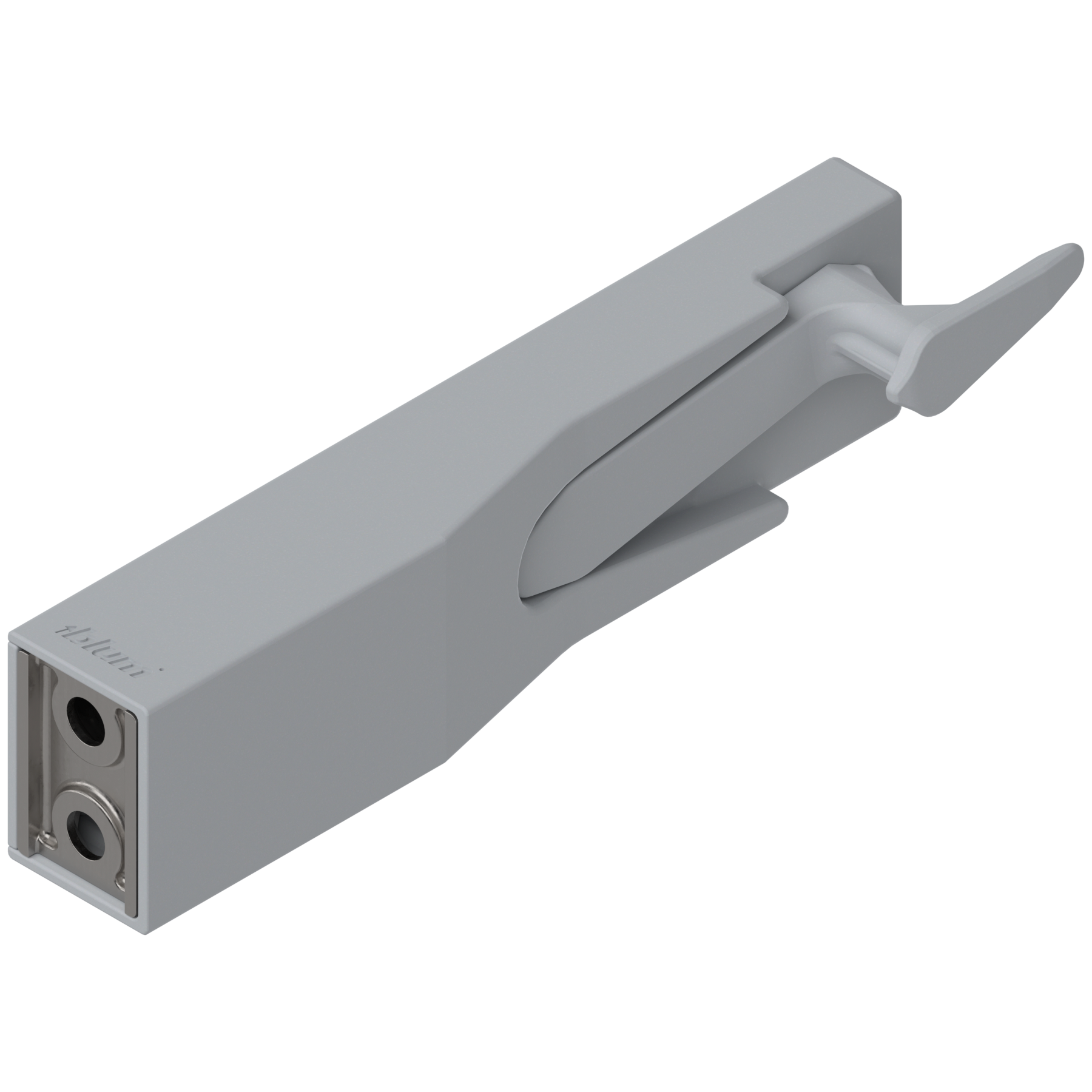 CABLOXX  Zestaw zaczepu (zaczep zamka, mocowanie zaczepu zamka, zaślepka zaczepu zamka), jasnoszare