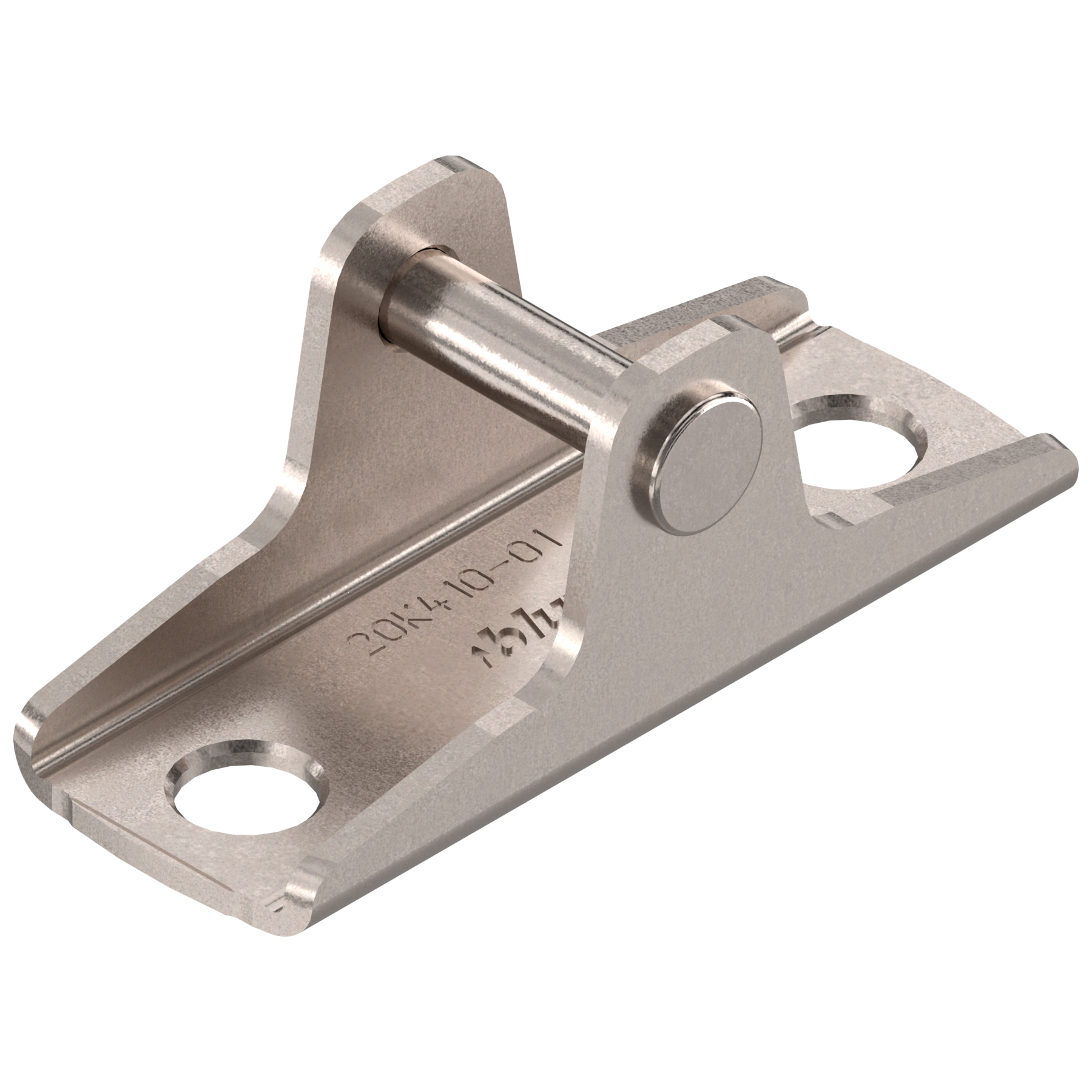 AVENTOS HK-XS do frontów uchylnych, Mocowanie frontu do frontów drewnianych, na wkręty, niklowany