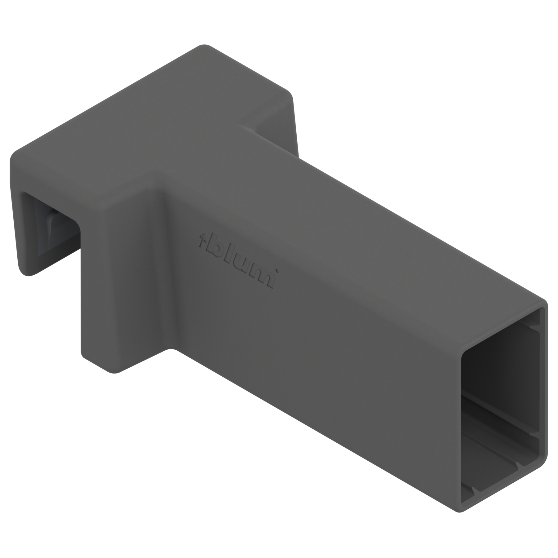 AMBIA-LINE uchwyt relingu poprzecznego, do MERIVOBOX, antracyt mat