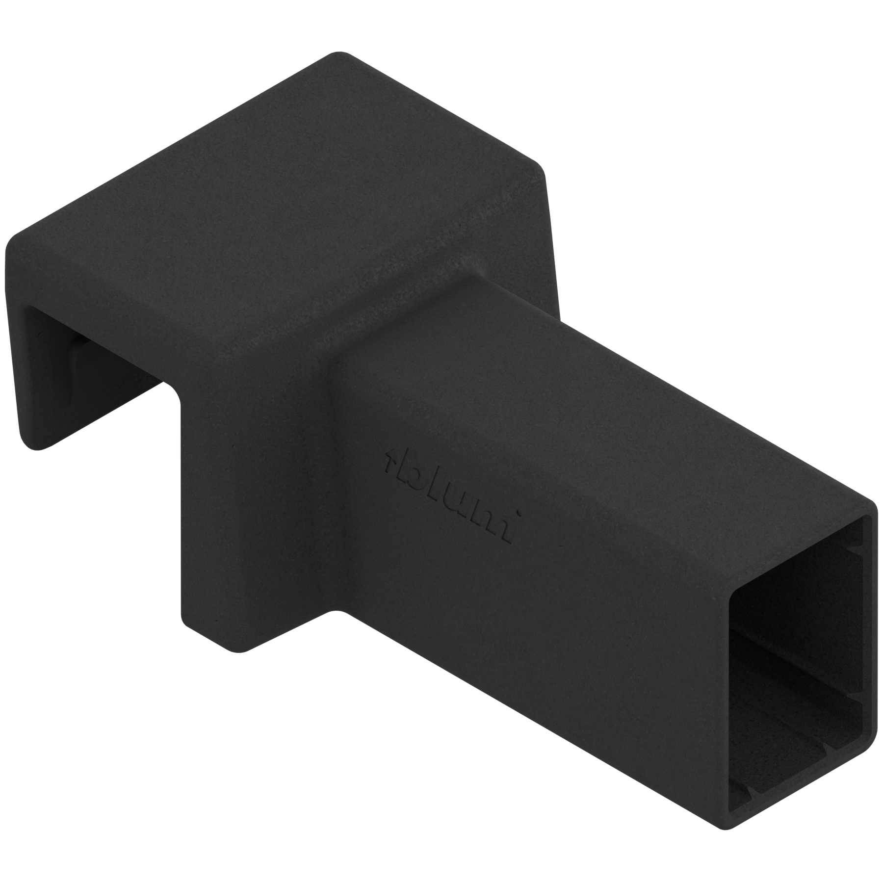 AMBIA-LINE uchwyt relingu poprzecznego, do LEGRABOX pure, czarny mat