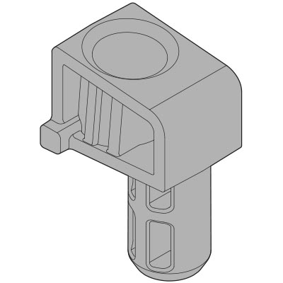 130° ogranicznik kąta otwarcia do AVENTOS HL, ciemnoszara