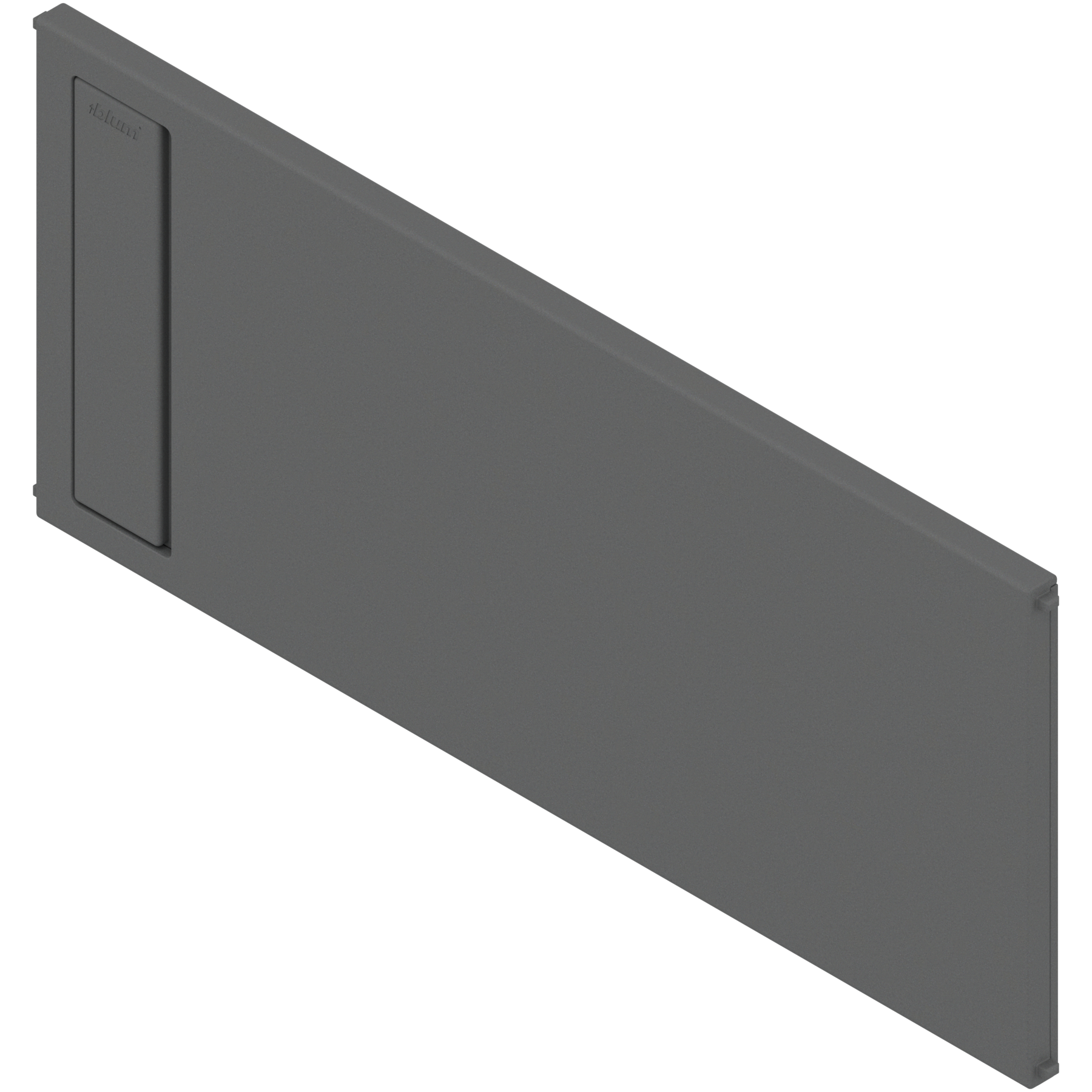 AMBIA-LINE listwa poprzeczna, do LEGRABOX/MERIVOBOX do szuflady z wysokim frontem (ZC7F300RSU), tworzywo, antracyt mat