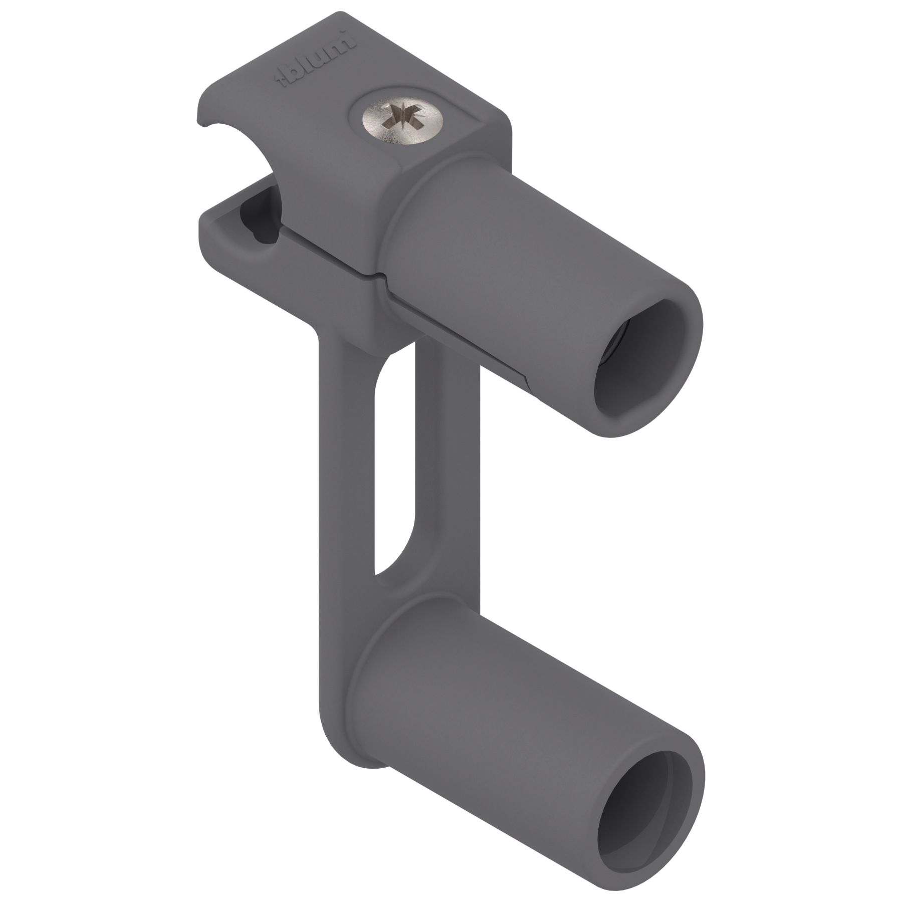 ORGA-LINE Uchwyt relingu poprzecznego szuflady tackowej, R7037 ciemnoszara