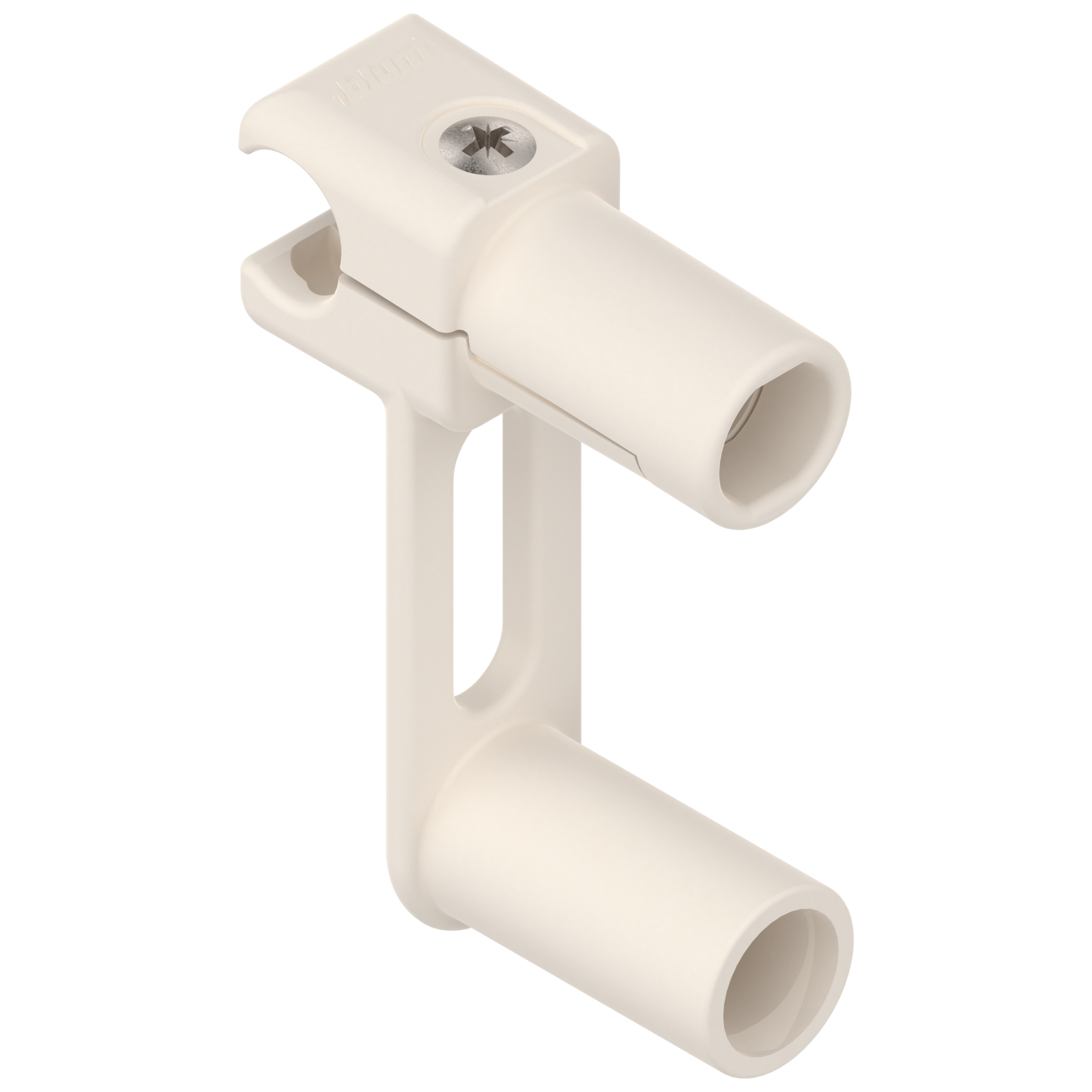 ORGA-LINE Uchwyt relingu poprzecznego szuflady tackowej, R9001 kremowo-biała