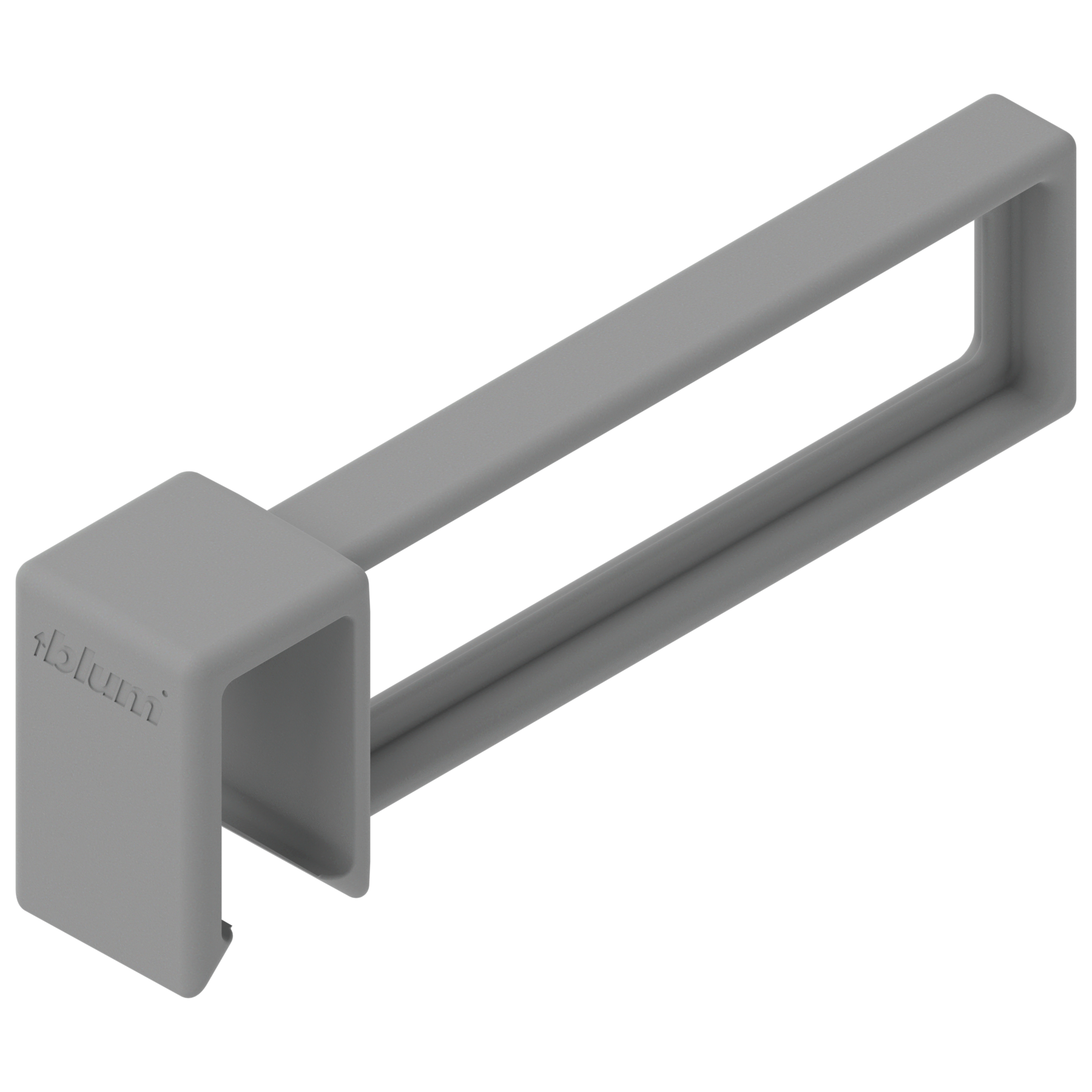 AMBIA-LINE listwy podłużne do relingu poprzecznego, do MERIVOBOX, szary indium mat