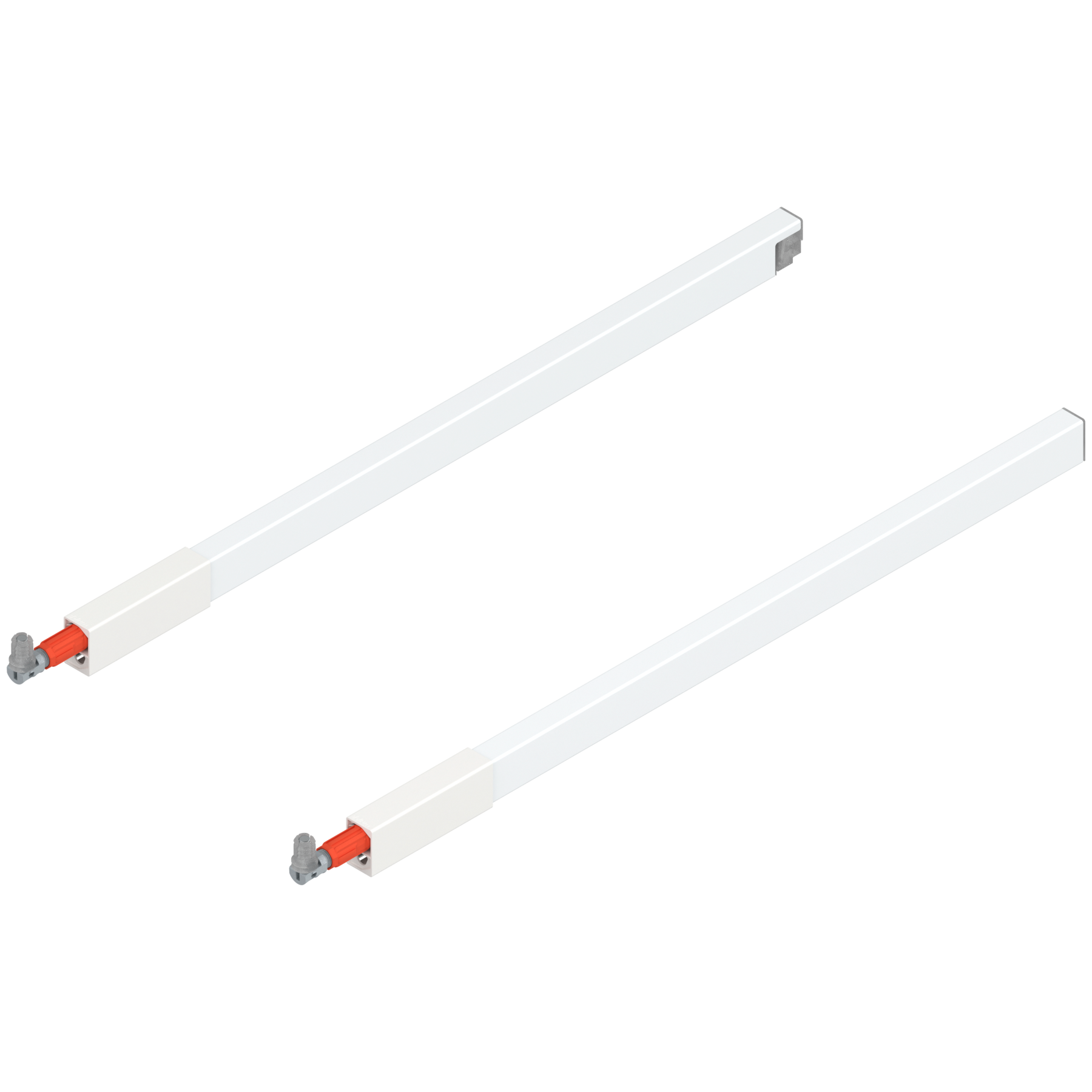 Reling podłużny TANDEMBOX  (górny), do szuflady z wysokim frontem, dł.=500 mm, lewy/prawy, do TANDEMBOX antaro, do , biała