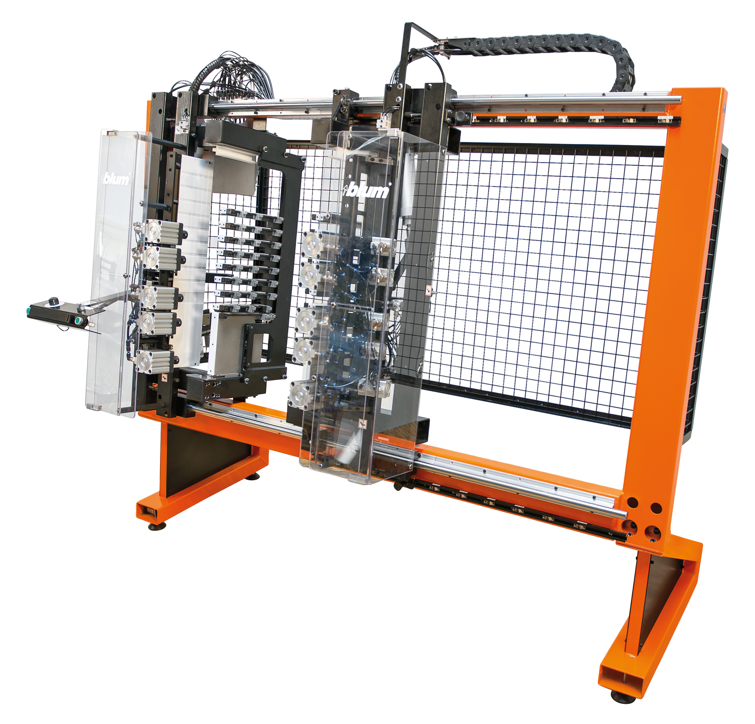 LEGRAPRESS - urządzenie montażowe, urządzenie stojące (stojące na podłodze), do LEGRABOX, pneumatyczne, Rodzaj montażu: zaczepy, KB od 275 do 1200 mm