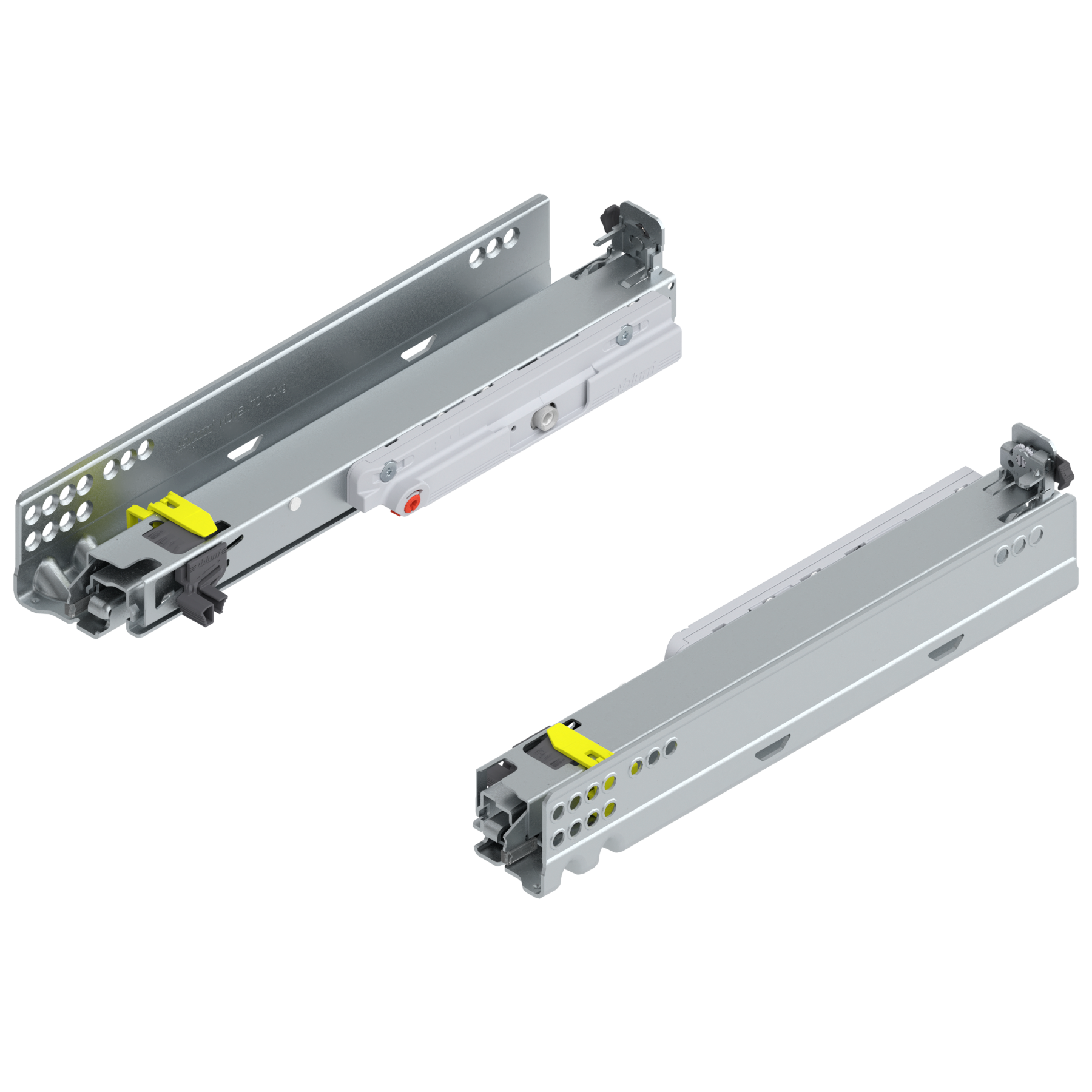 MOVENTO z TIP-ON, pełny wysuw, prowadnica, 40 kg, dł.=300 mm, wymaga sprzęgła, lewa/prawa, cynkowana