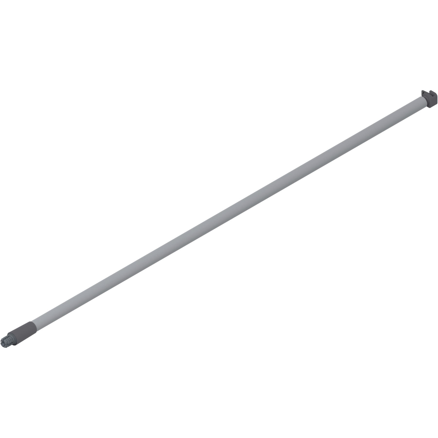 Reling podłużny METABOX  (prawy/lewy), dł.=550 mm, R9006 szara