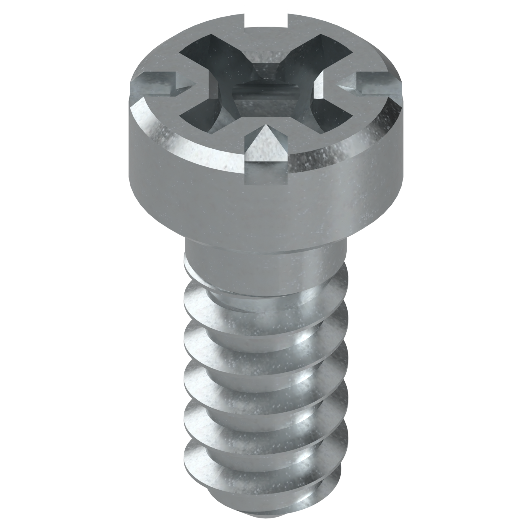 wkręt-złączka, łeb walcowy, Ø6,1 mm, dł.: 14.5 mm, cynkowana