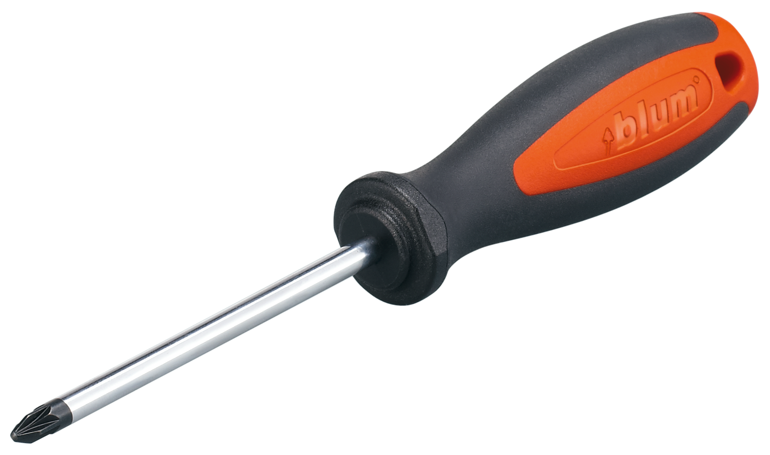 śrubokręt, Bit krzyżakowy PZ, wielkość 2, Długość całkowita (z łbem)=210 mm, pomarańczowe