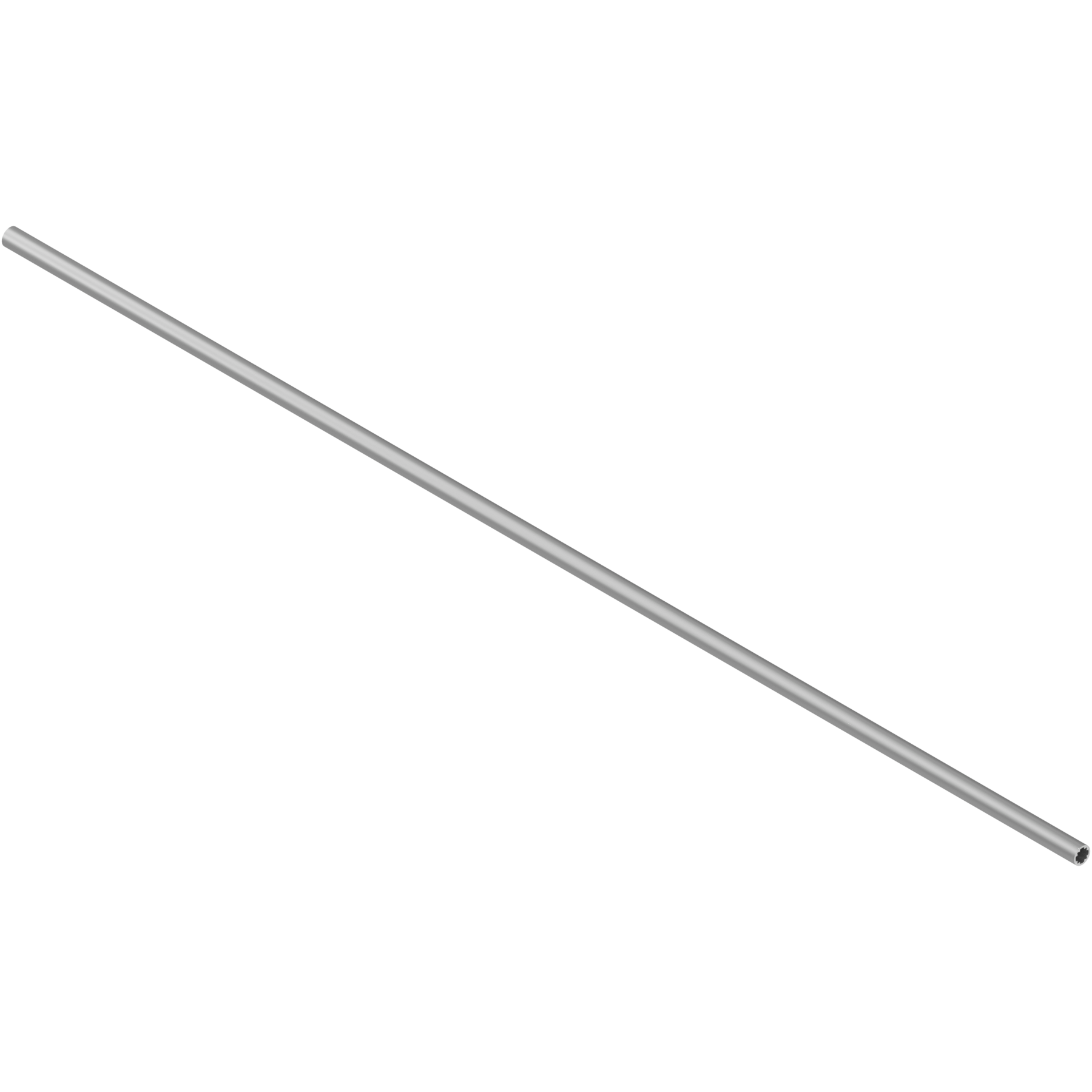 AVENTOS HS do frontów nachodzących, stabilizacja poprzeczna, okrągła, długość: 1061 mm, Aluminium