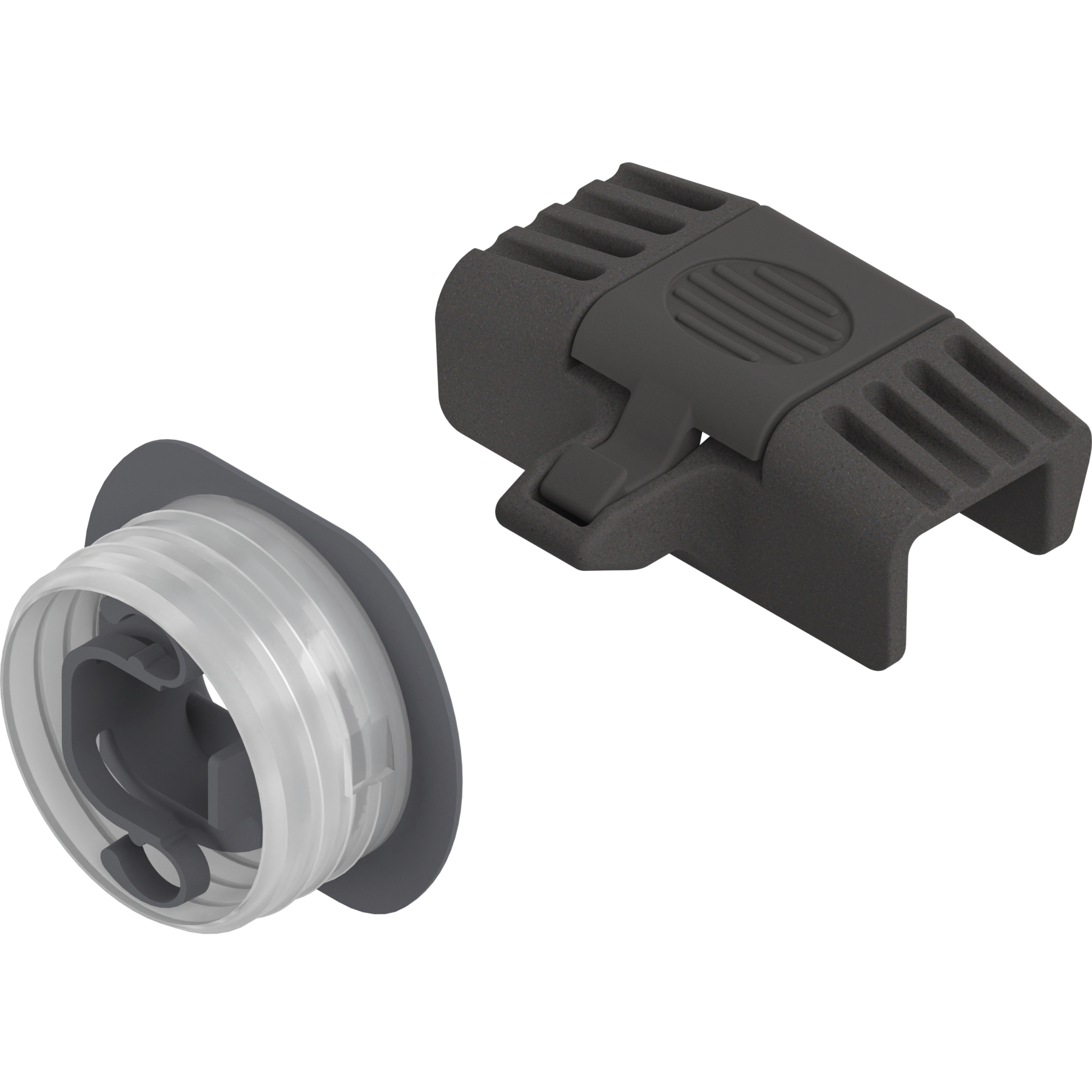 Zabierak do szuflady wewnętrznej, do LEGRABOX/MERIVOBOX, carbon mat/ciemnosz.