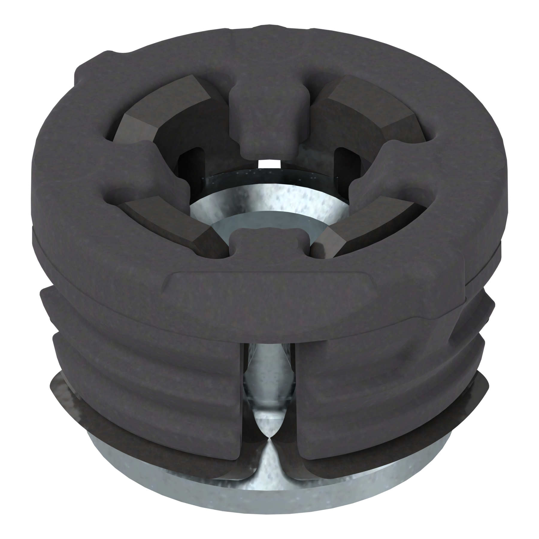 Kołek rozporowy (EXPANDO-T), tworzywo, ciemnoszara