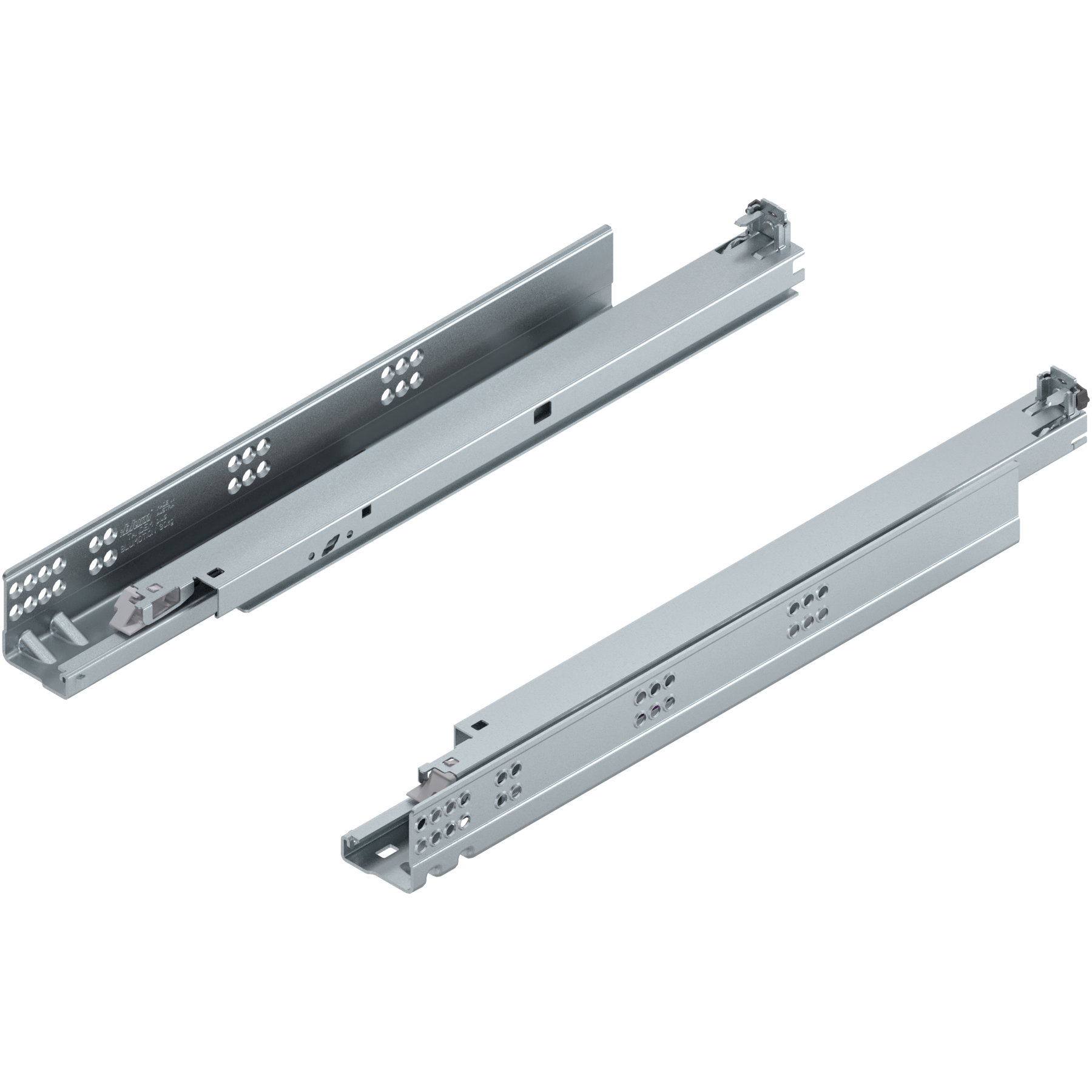 TANDEM BLUMOTION Pełny wysuw, Prowadnica, 30 kg, dł.=450 mm, do Grubość płyty 17-19 mm, wymaga sprzęgła, lewa/prawa, cynkowana